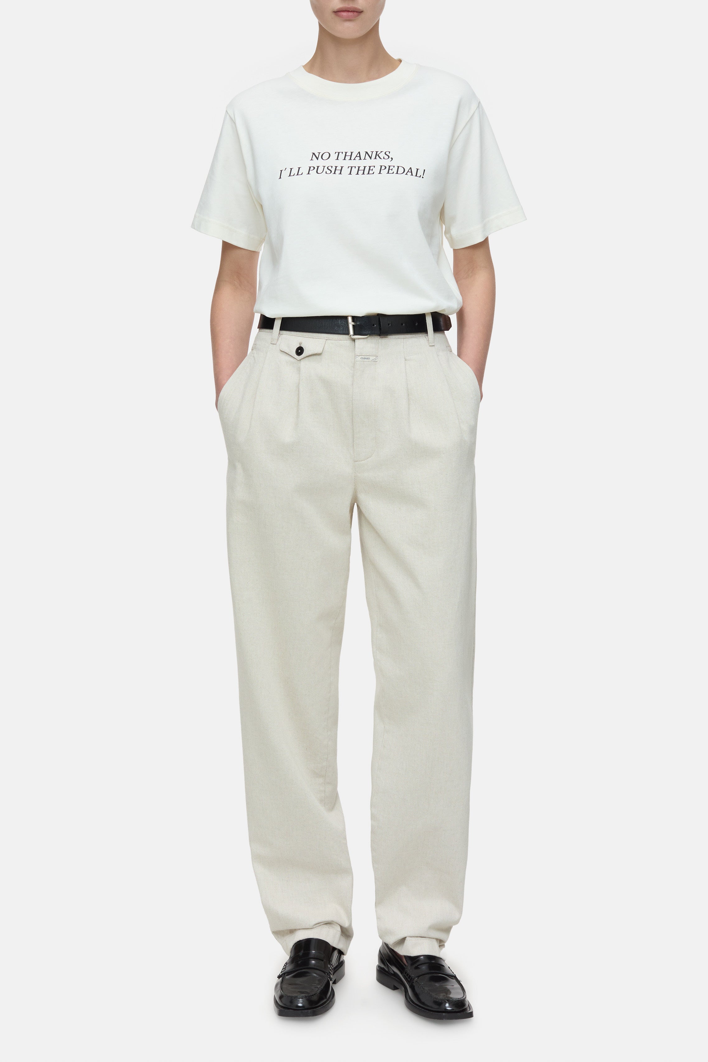 PRINTED T-SHIRT-Shirts-Closed-XXS-IVORY-ARCHIVIST