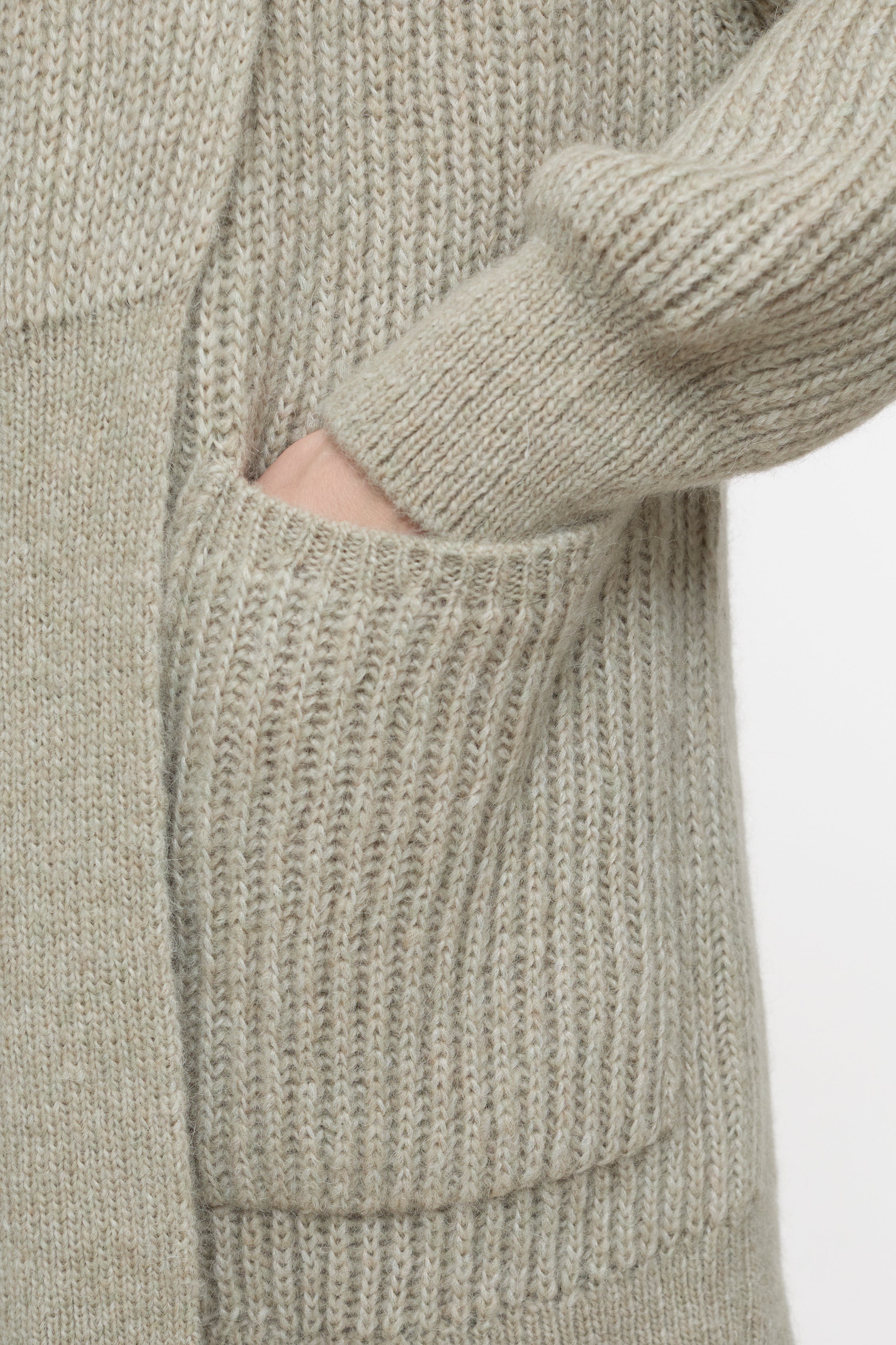 SHAWL COLLAR CARDIGAN-Strick & Pullover-Closed-ARCHIVIST