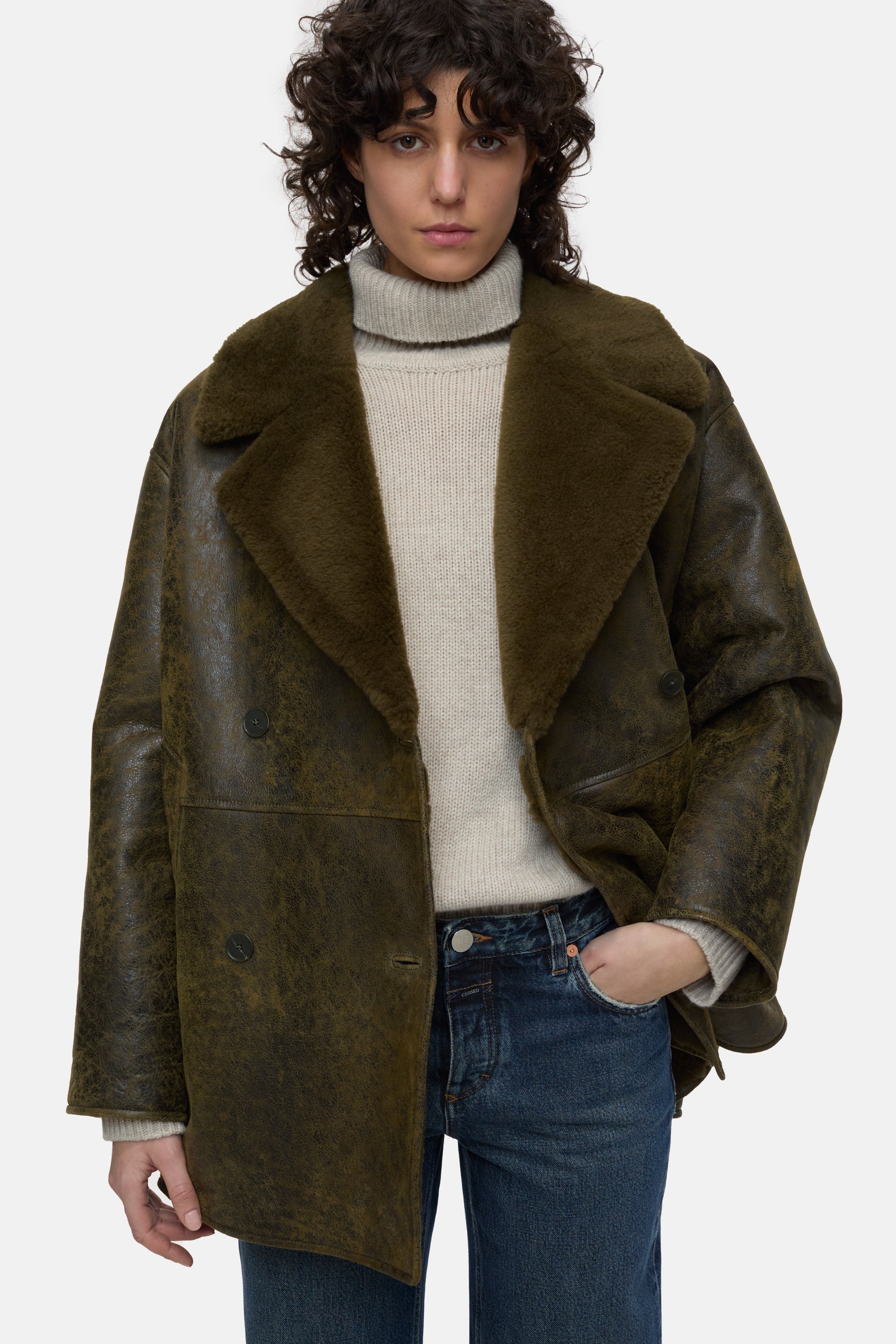 SHEARLING COAT-Jacken & Mäntel-Closed-ARCHIVIST