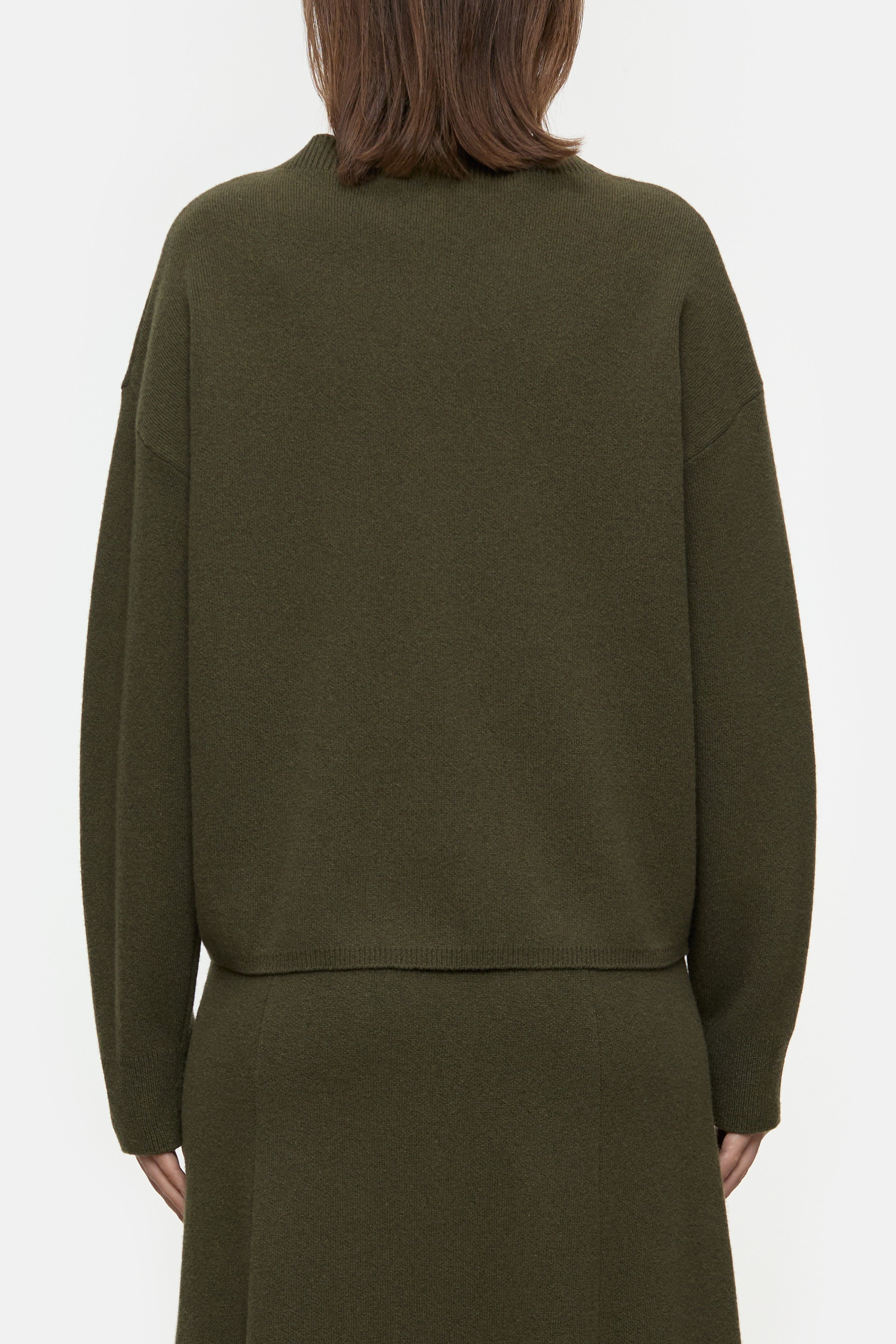 STRAIGHT NECK LONG SLEEVE-Strick & Pullover-Closed-ARCHIVIST