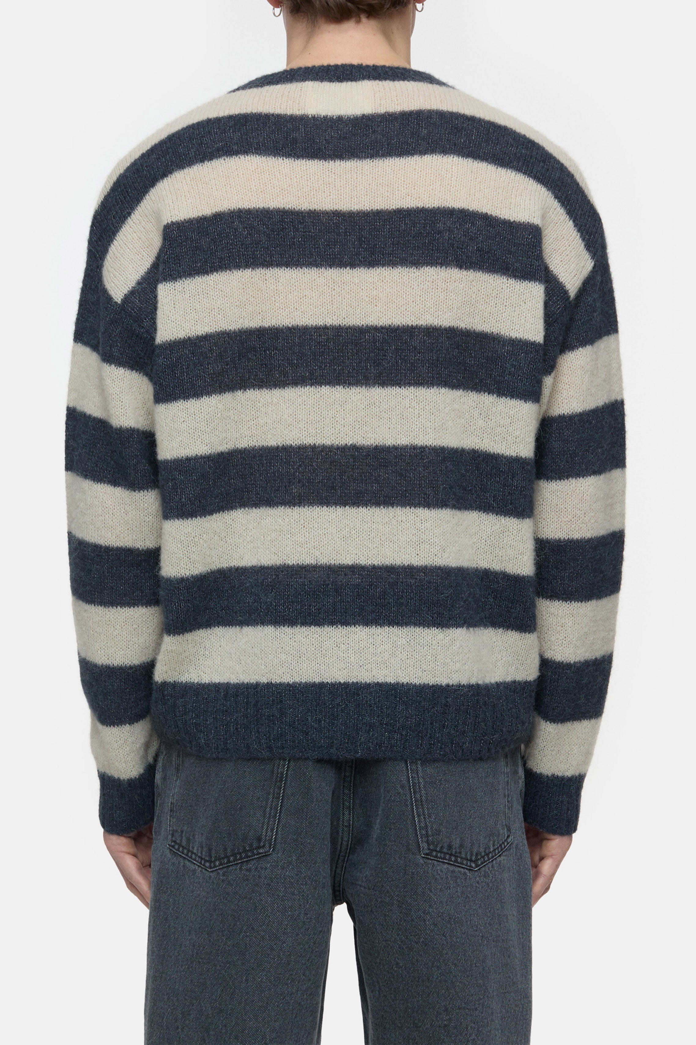 STRIPED CREW NECK-Strick & Pullover-Closed-ARCHIVIST