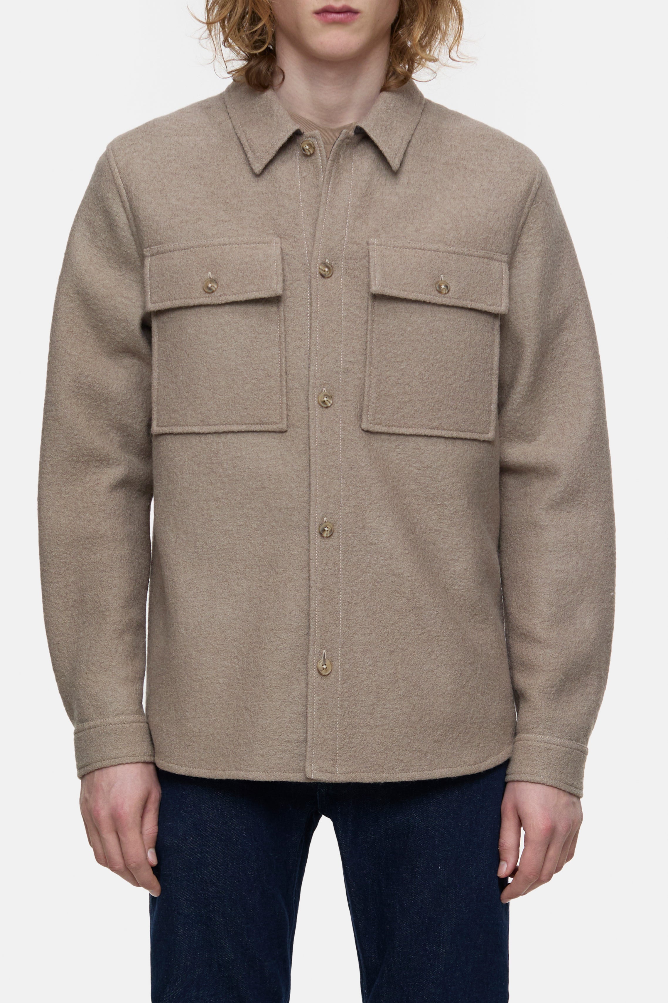 UTILITY SHIRT-Hemden & Blusen-Closed-XS-CASHEW CREAM-ARCHIVIST