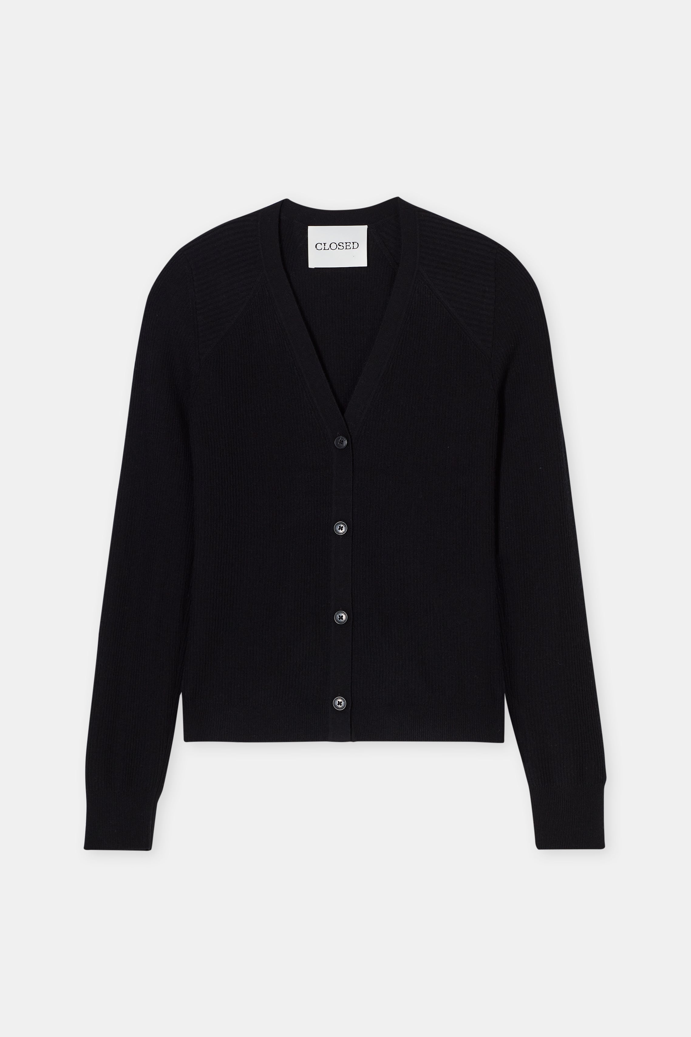 V CARDIGAN LONG SLEEVE-Strick & Pullover-Closed-ARCHIVIST