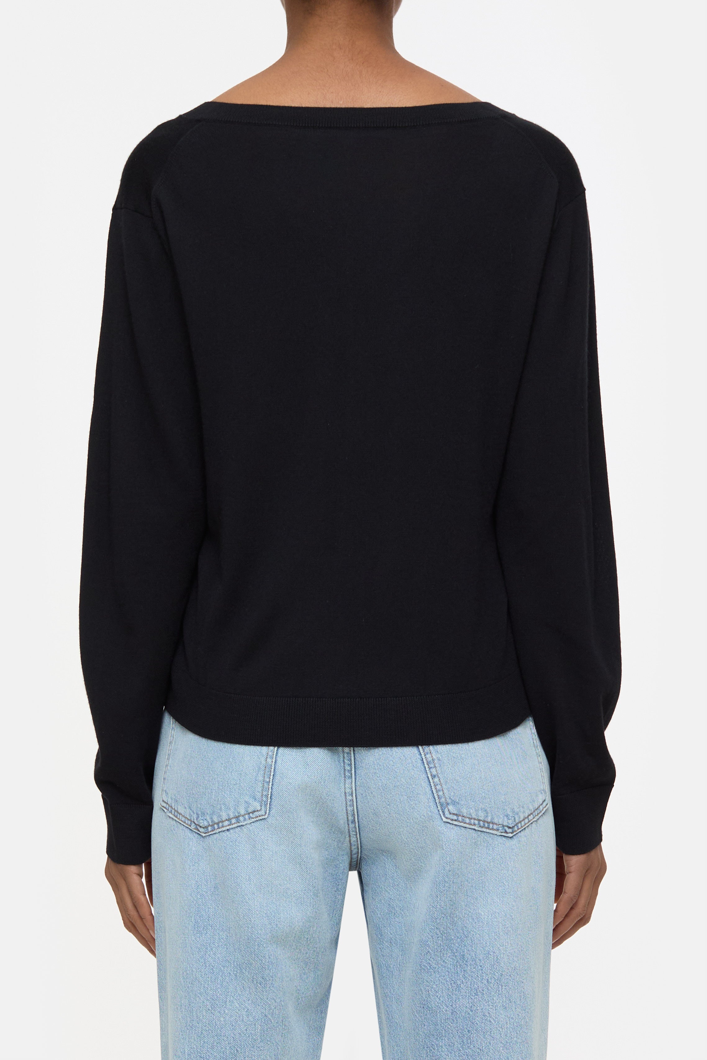 V NECK BOXY-Strick & Pullover-Closed-ARCHIVIST