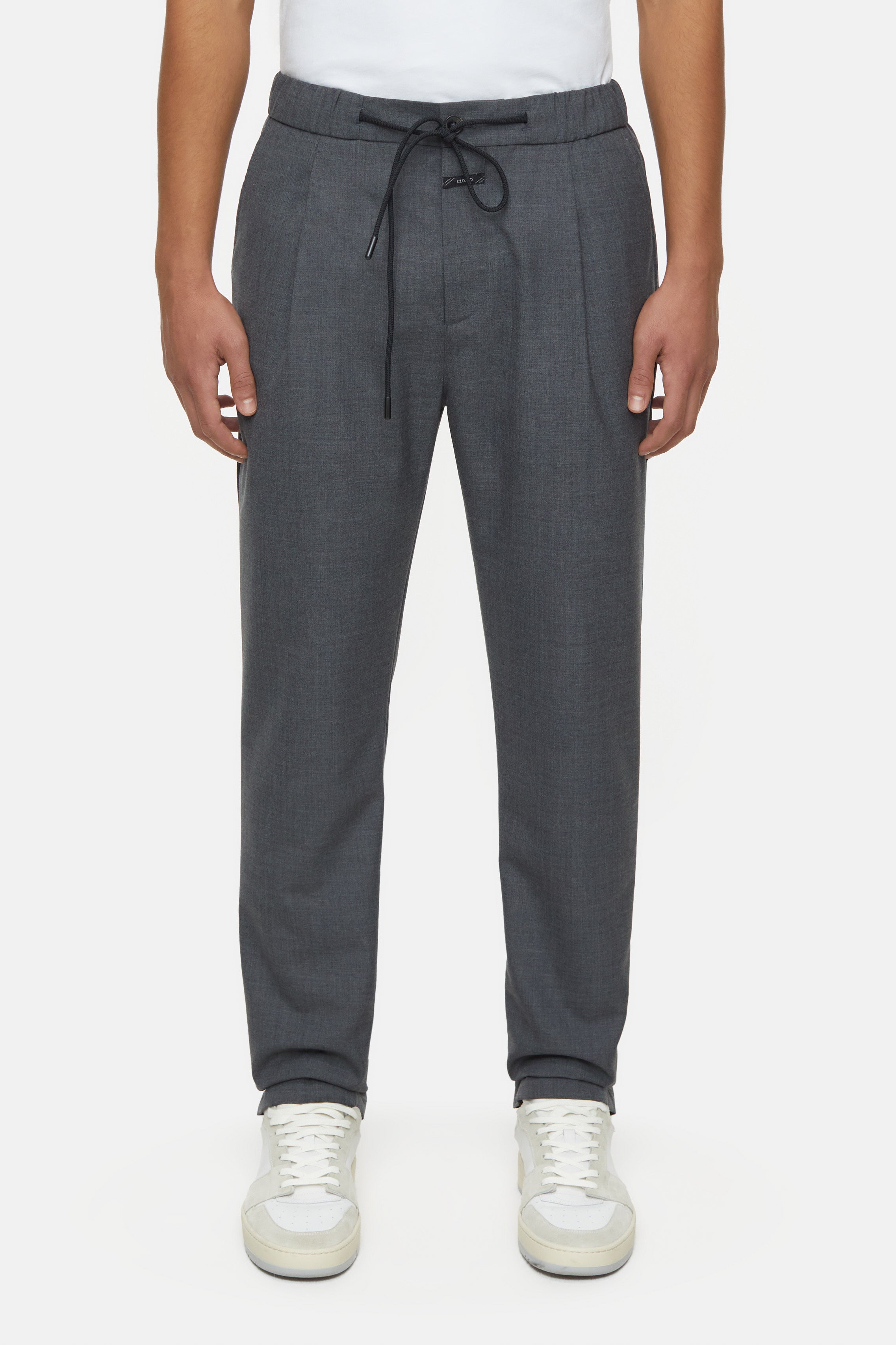 VIGO TAPERED-Hosen-Closed-27-DARK GREY MELANGE-ARCHIVIST