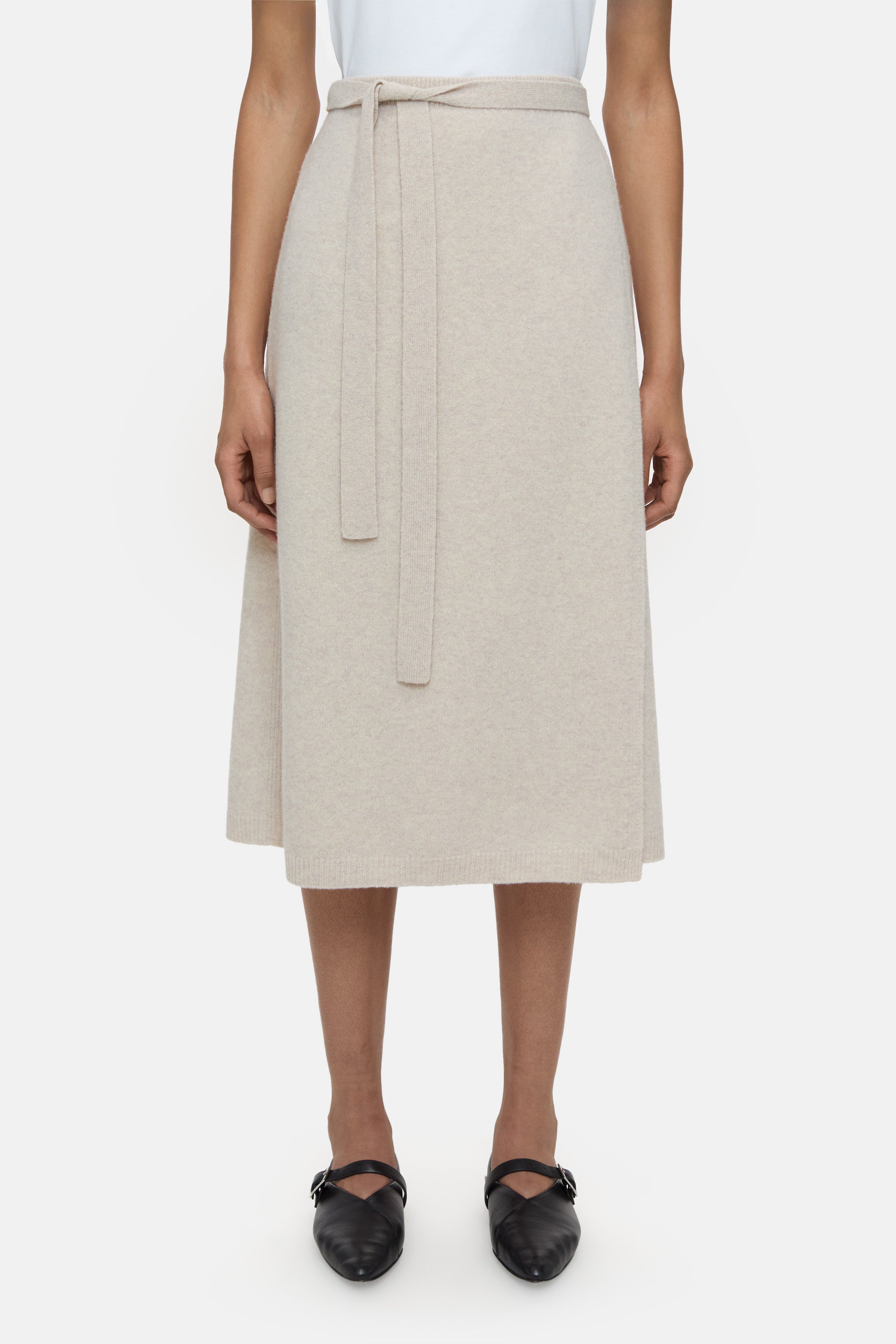 WOOL WRAP SKIRT-Kleider & Röcke-Closed-XXS-PEARL BEIGE-ARCHIVIST