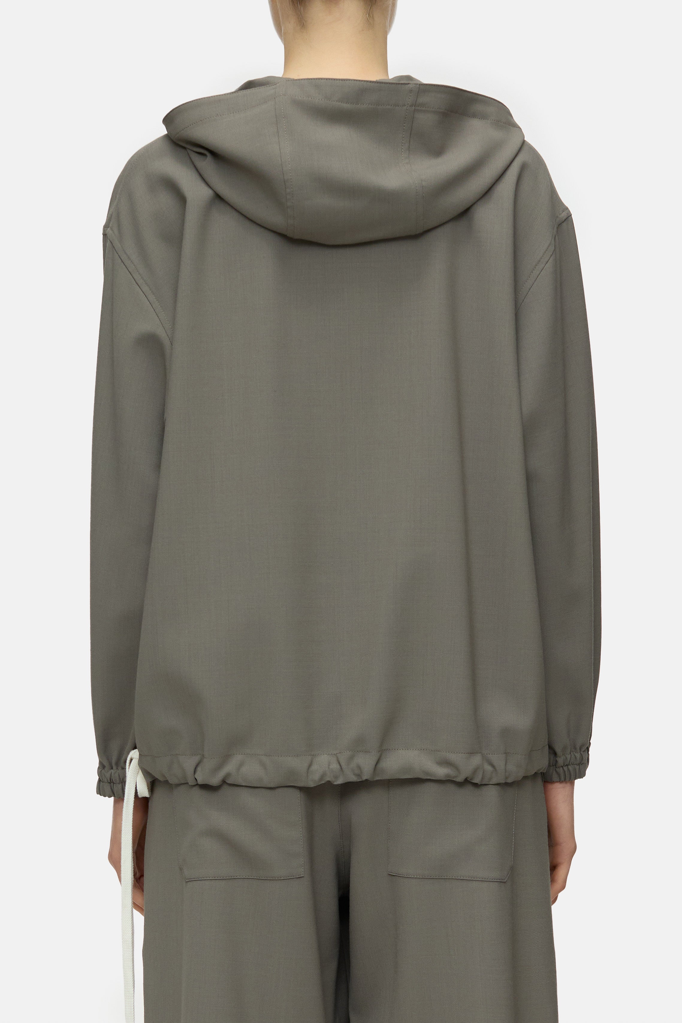 WOVEN HOODIE-Hemden & Blusen-Closed-ARCHIVIST