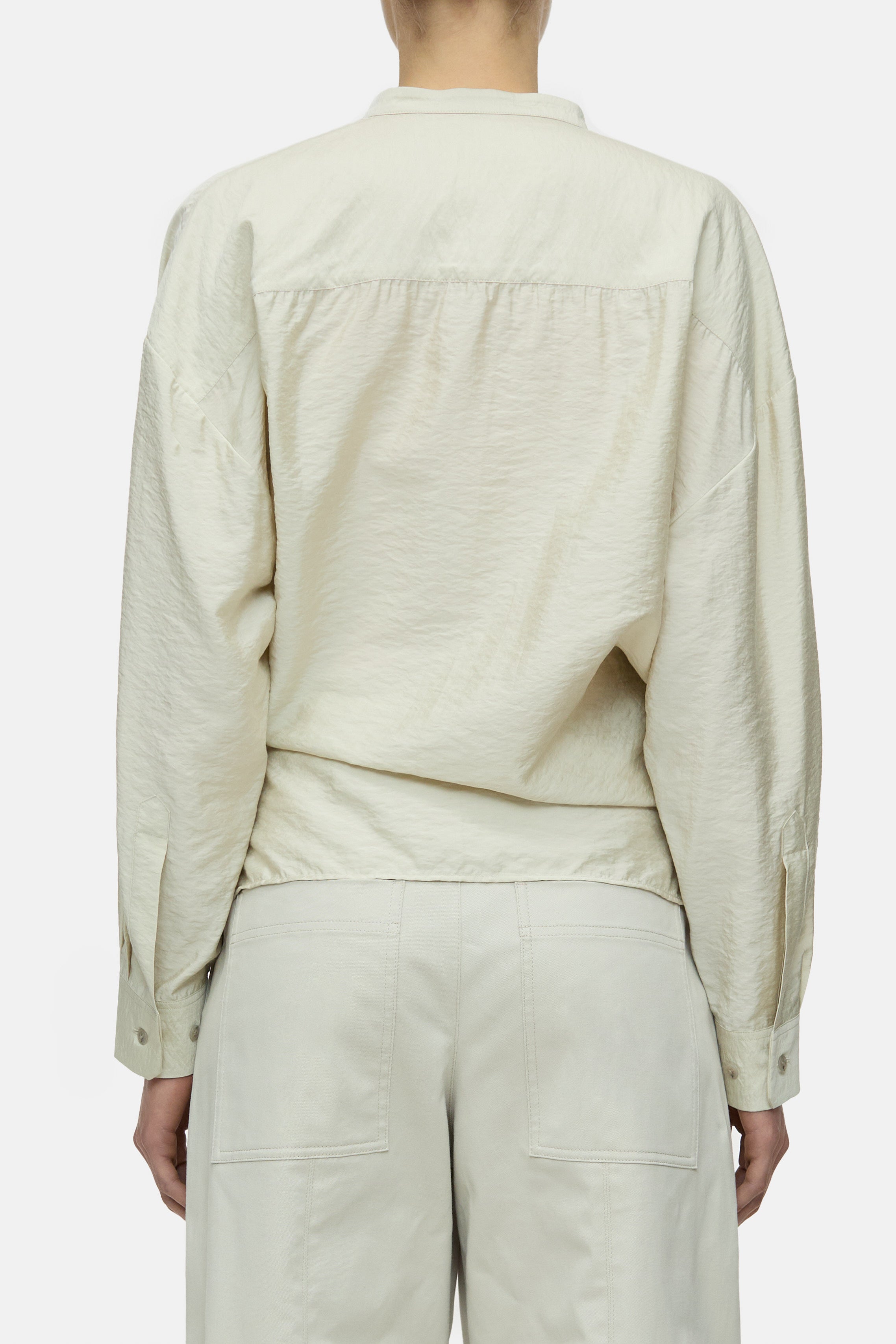 WRAP BLOUSE-Hemden & Blusen-Closed-ARCHIVIST