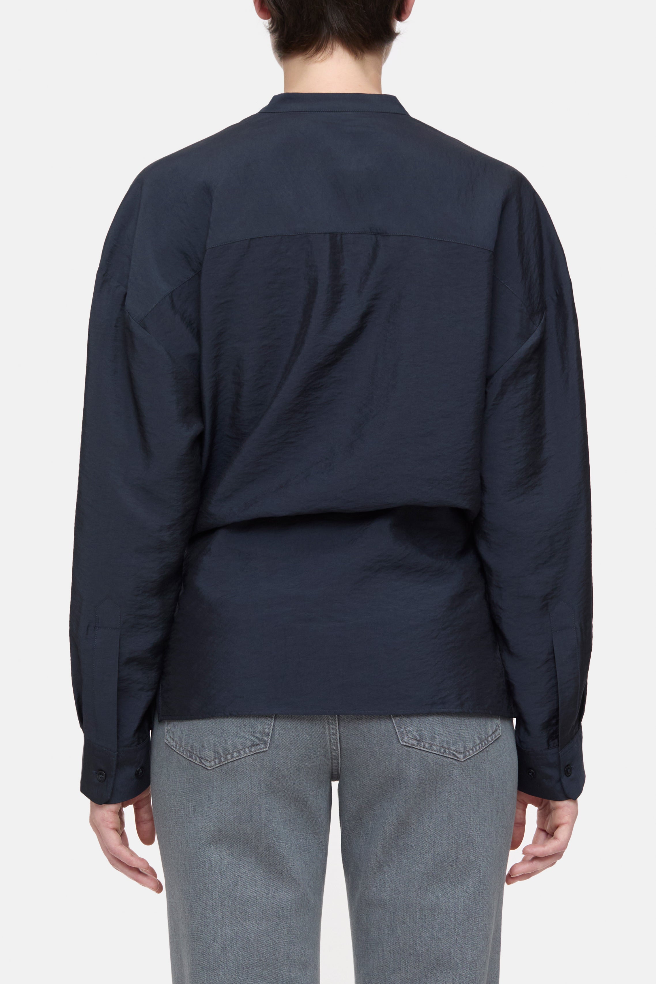 WRAP BLOUSE-Hemden & Blusen-Closed-ARCHIVIST