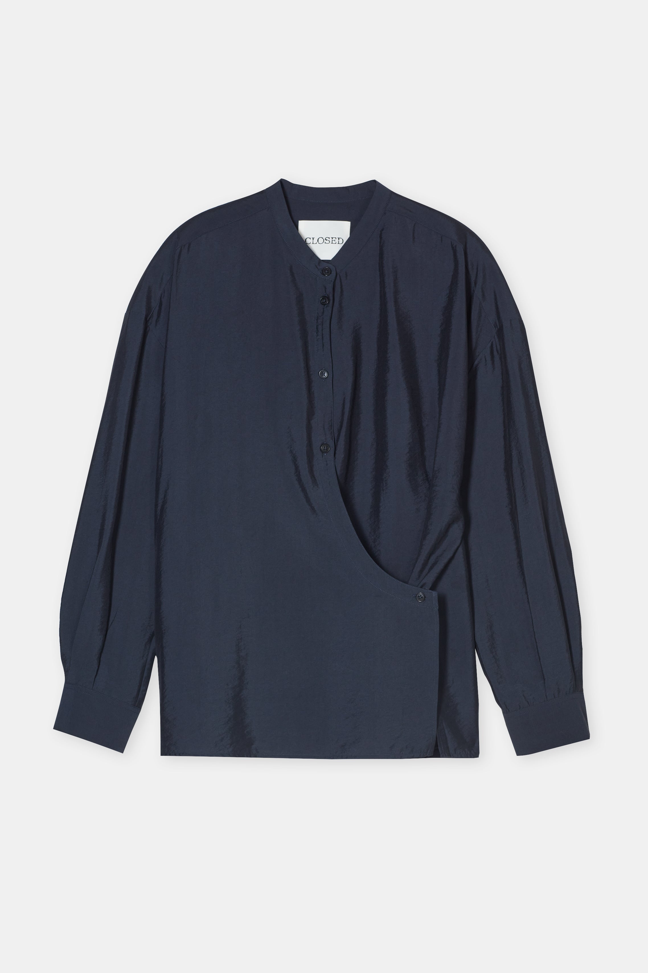 WRAP BLOUSE-Hemden & Blusen-Closed-ARCHIVIST