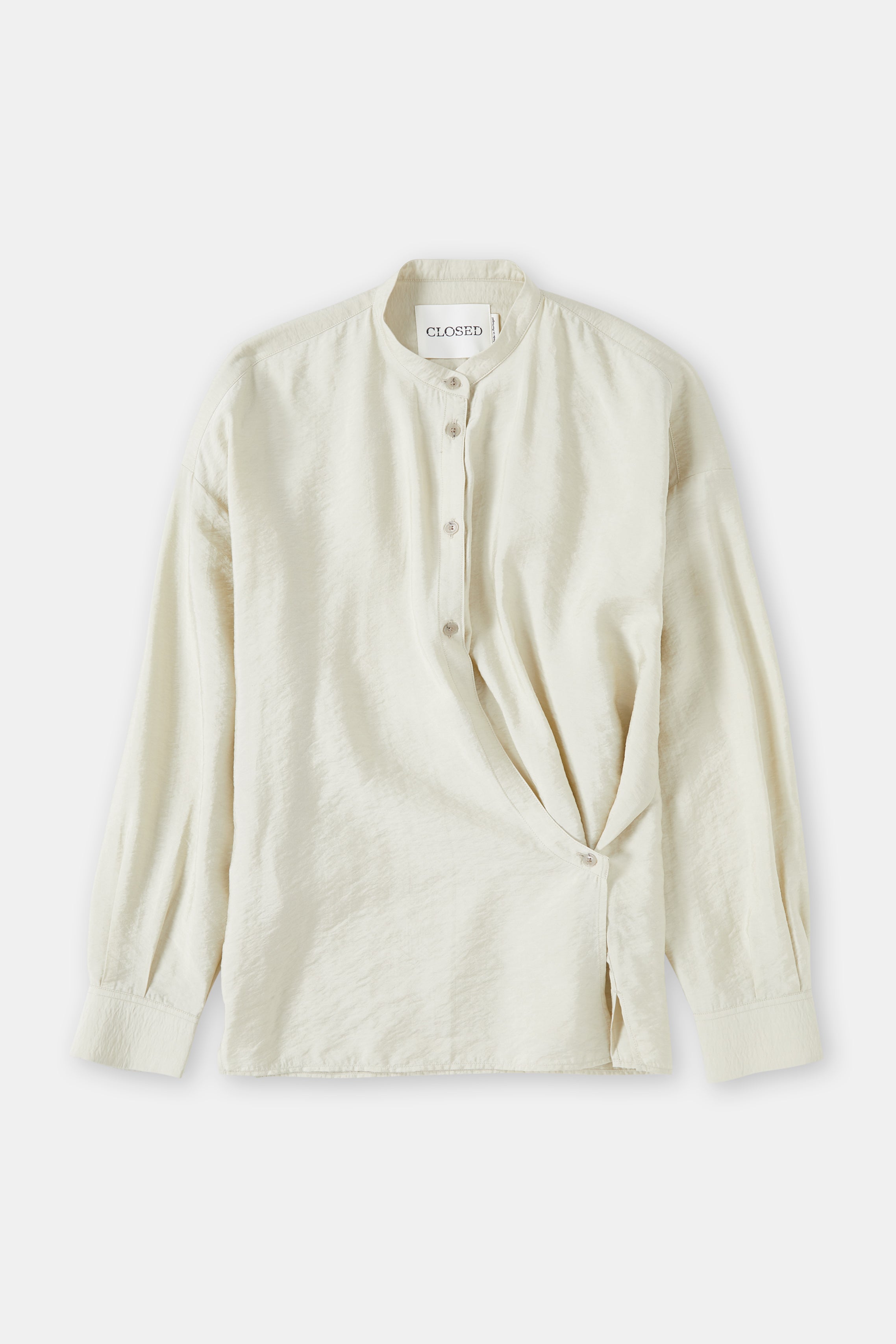 WRAP BLOUSE-Hemden & Blusen-Closed-ARCHIVIST