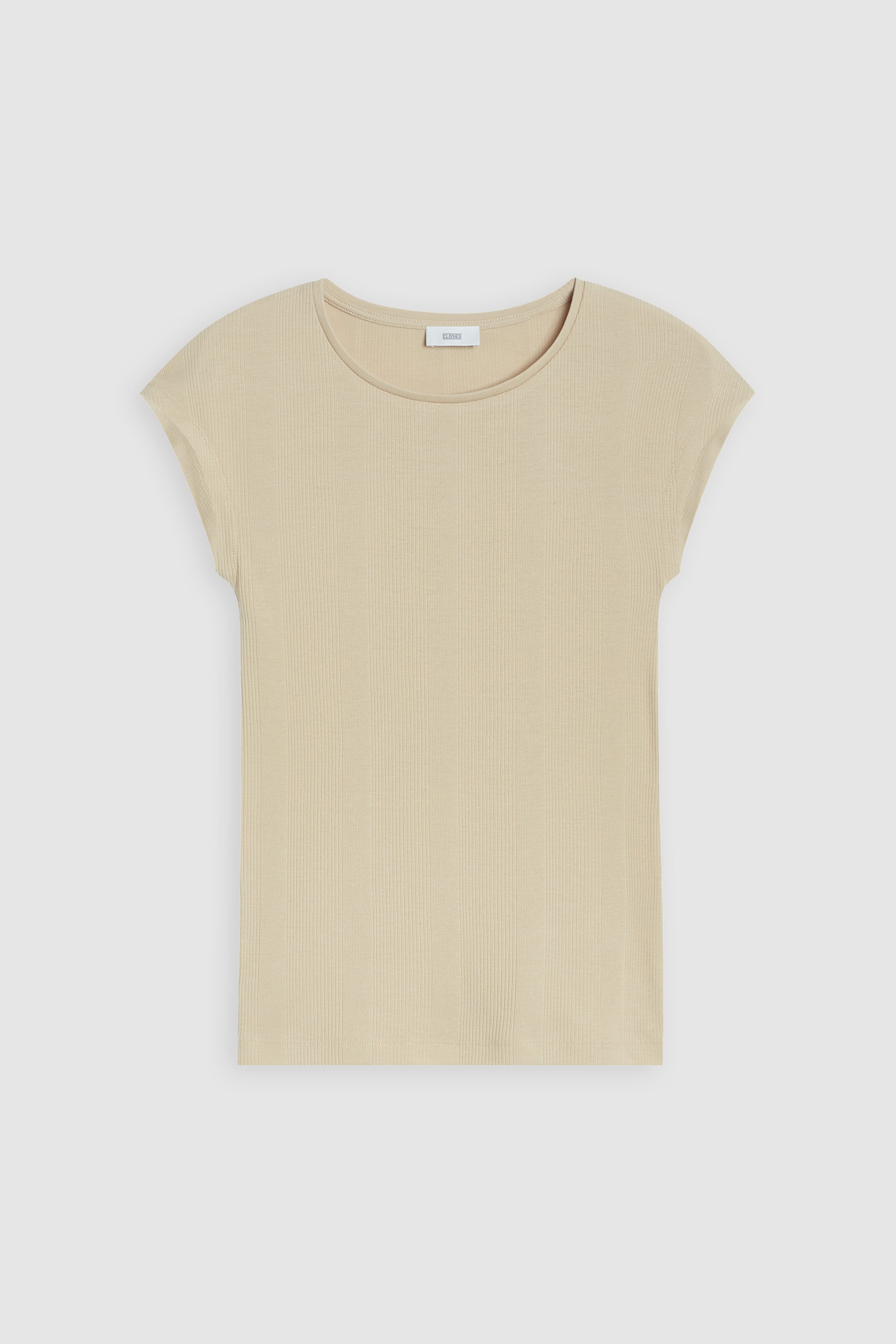 CLOSED-CAP SLEEVE TOP-Shirts-Outlet-Sale
