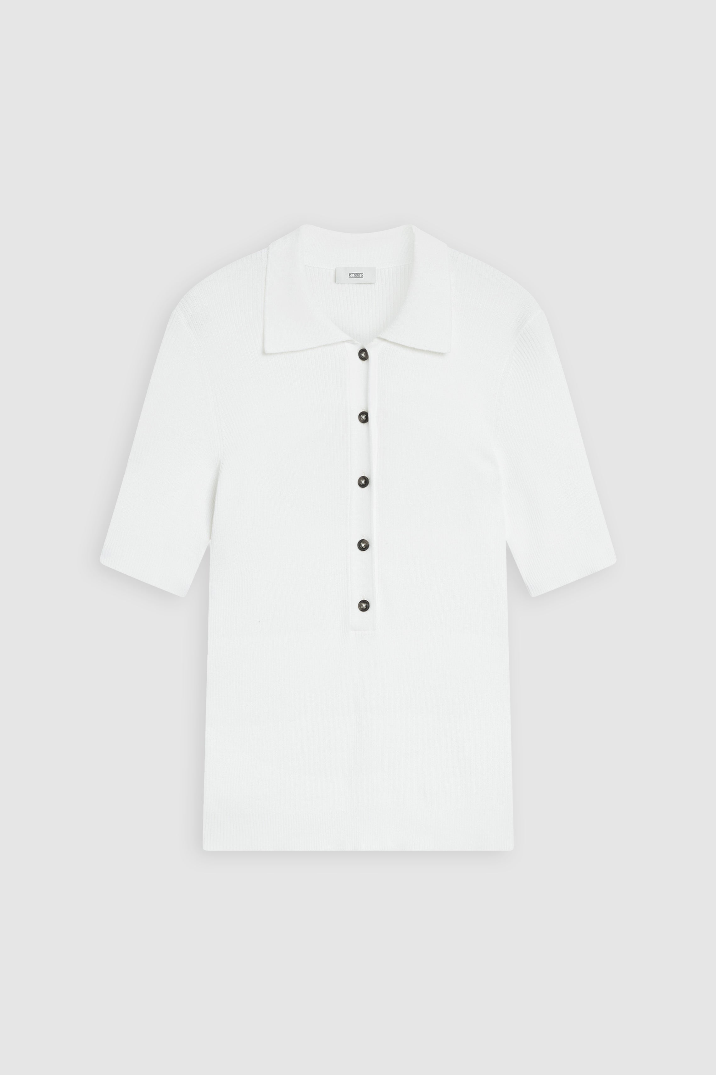 CLOSED-POLO SHORT SLEEVE-Strick-Outlet-Sale