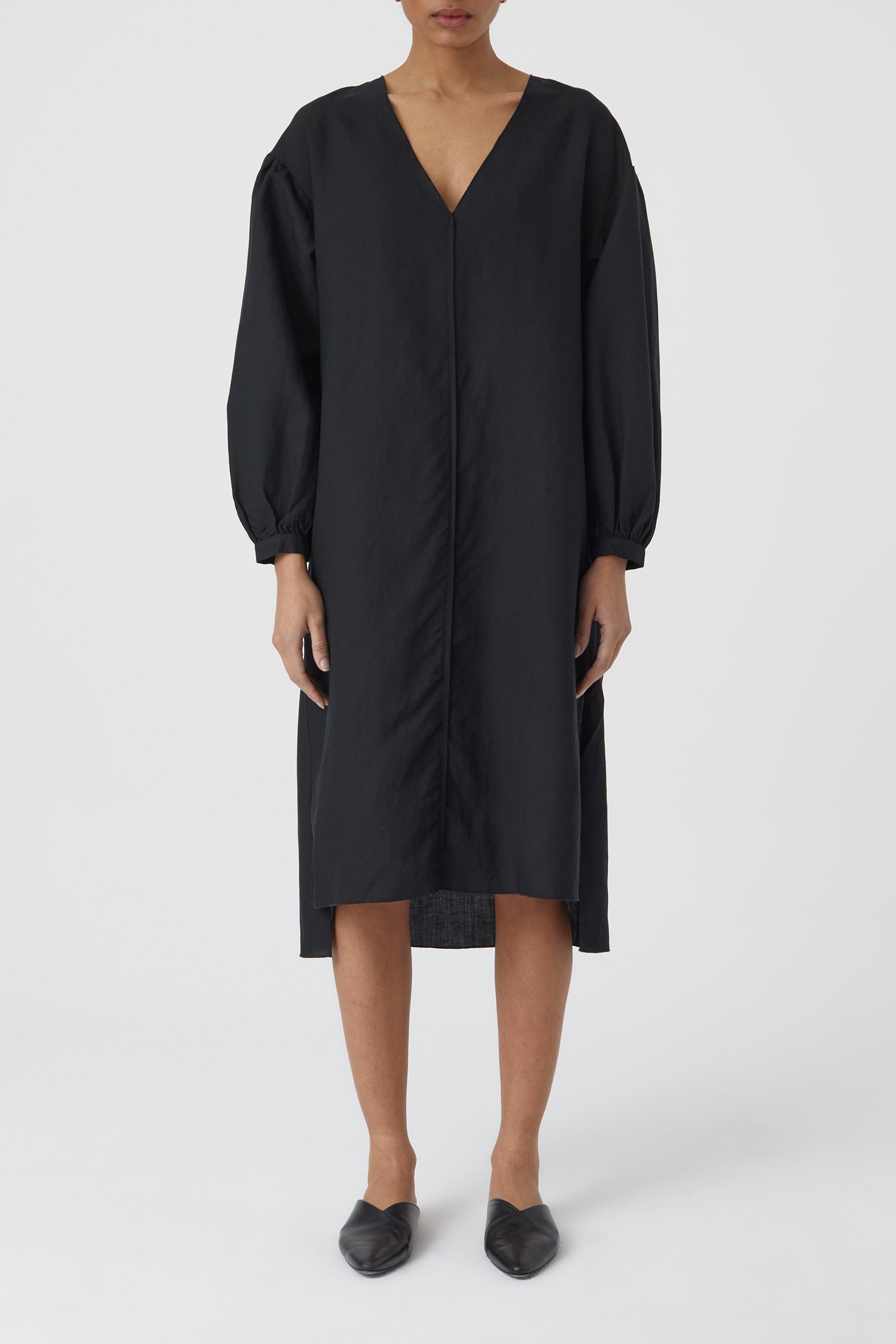 CLOSED-PUFF SLEEVE DRESS-Kleider & Röcke-Outlet-Sale