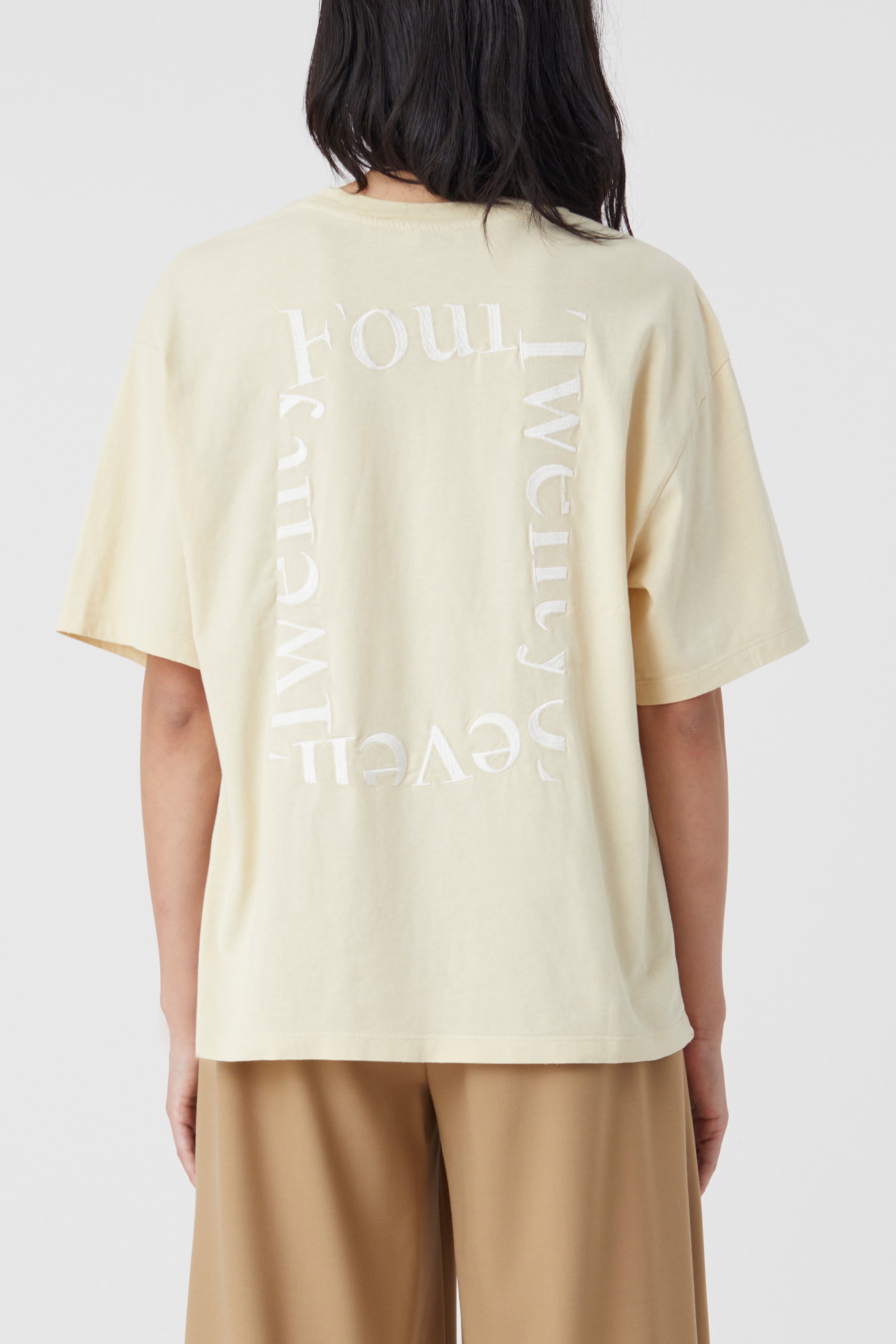 EMBROIDERED OVERSIZE T-SHIRT T-SHIRTS