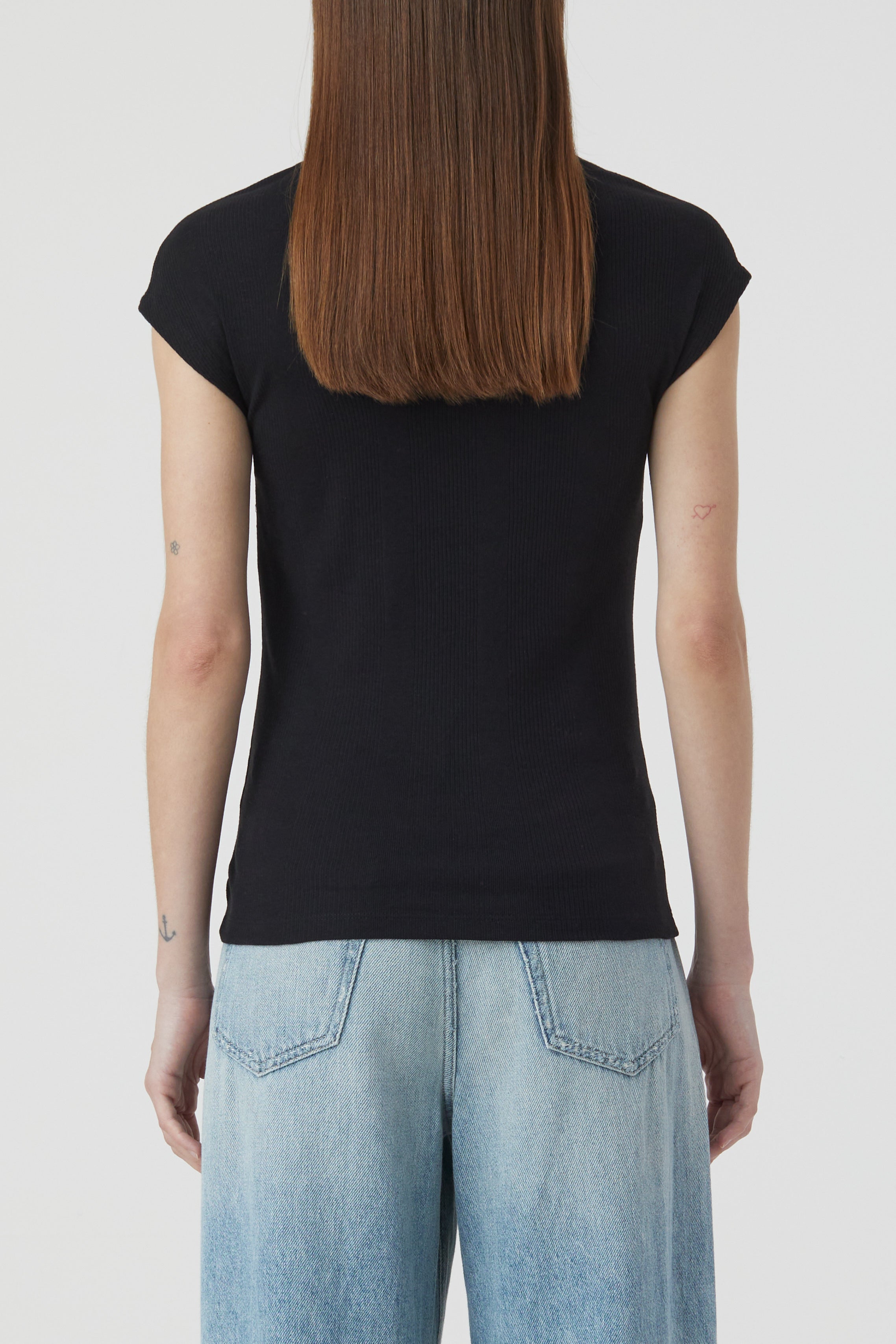 STYLE NAME CAP SLEEVE TOP T-SHIRTS