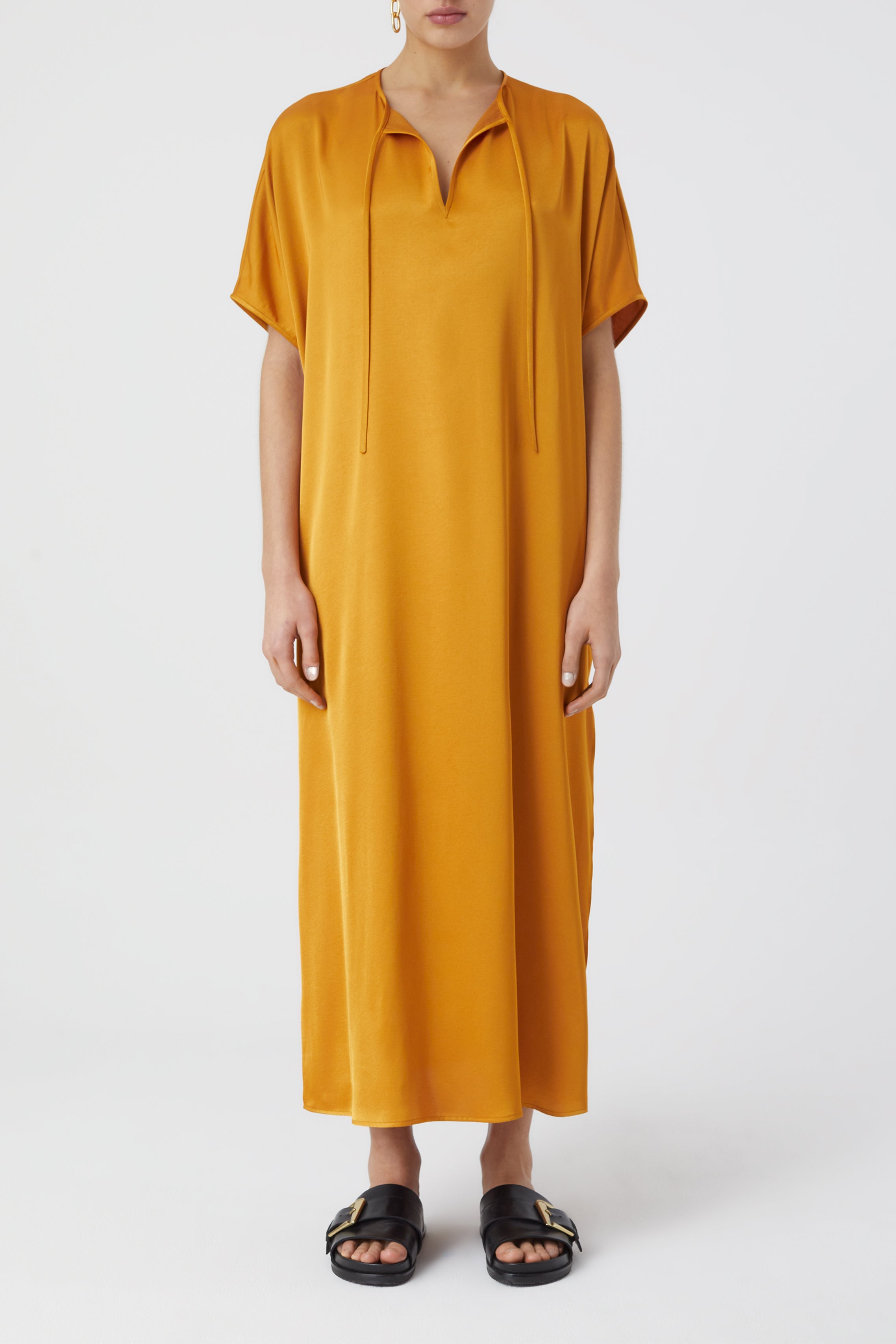 CLOSED-TUNIC MAXI DRESS-Kleider & Röcke-Outlet-Sale