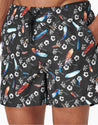 Marcelo Burlon-OUTLET-SALE-Hawaii Print Swim Shorts-ARCHIVIST