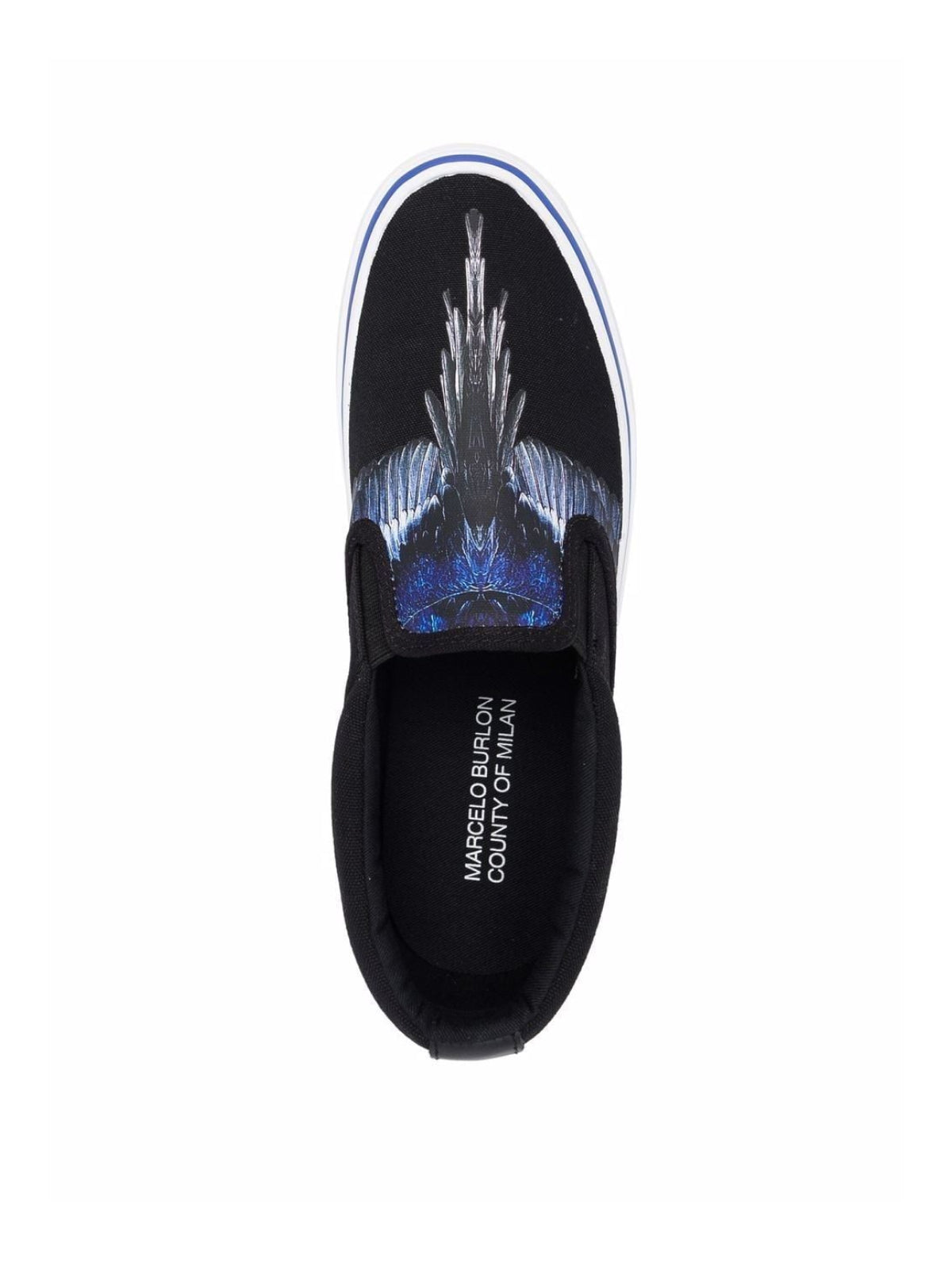 Marcelo Burlon-OUTLET-SALE-Wings Logo Slip-On Sneakers-ARCHIVIST