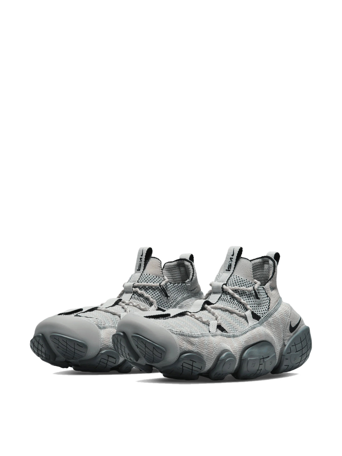 Nike-OUTLET-SALE-ISPA Link "Light Iron Ore" Sneakers-ARCHIVIST