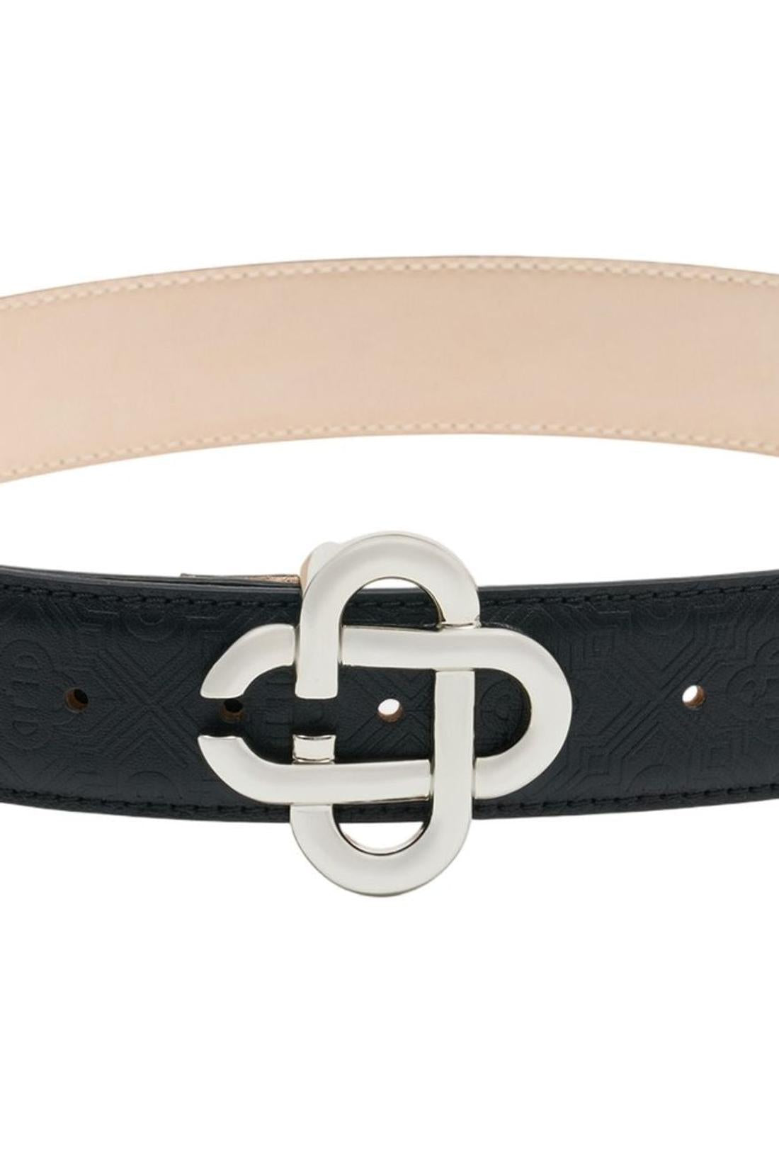 Gürtel Monogram CC – Casablanca – Leder – Schwarz-Outdoor-Casablanca-ARCHIVIST