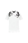 Simone Rocha-Hare Illustration T-Shirt - Simone Rocha - Baumwolle - Weiß-Shirts-Black-Deal-Outlet-by-ARCHIVIST