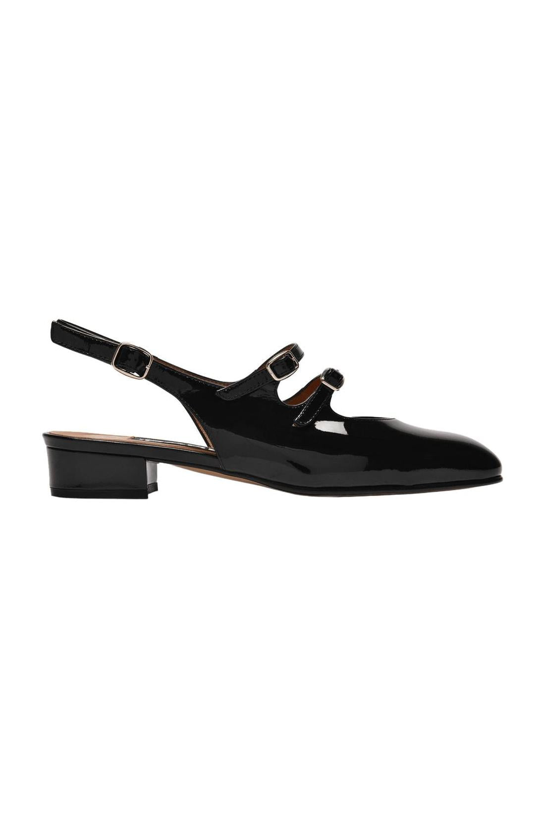 Peach-1324 Pumps - Carel - Black - Patent Leather