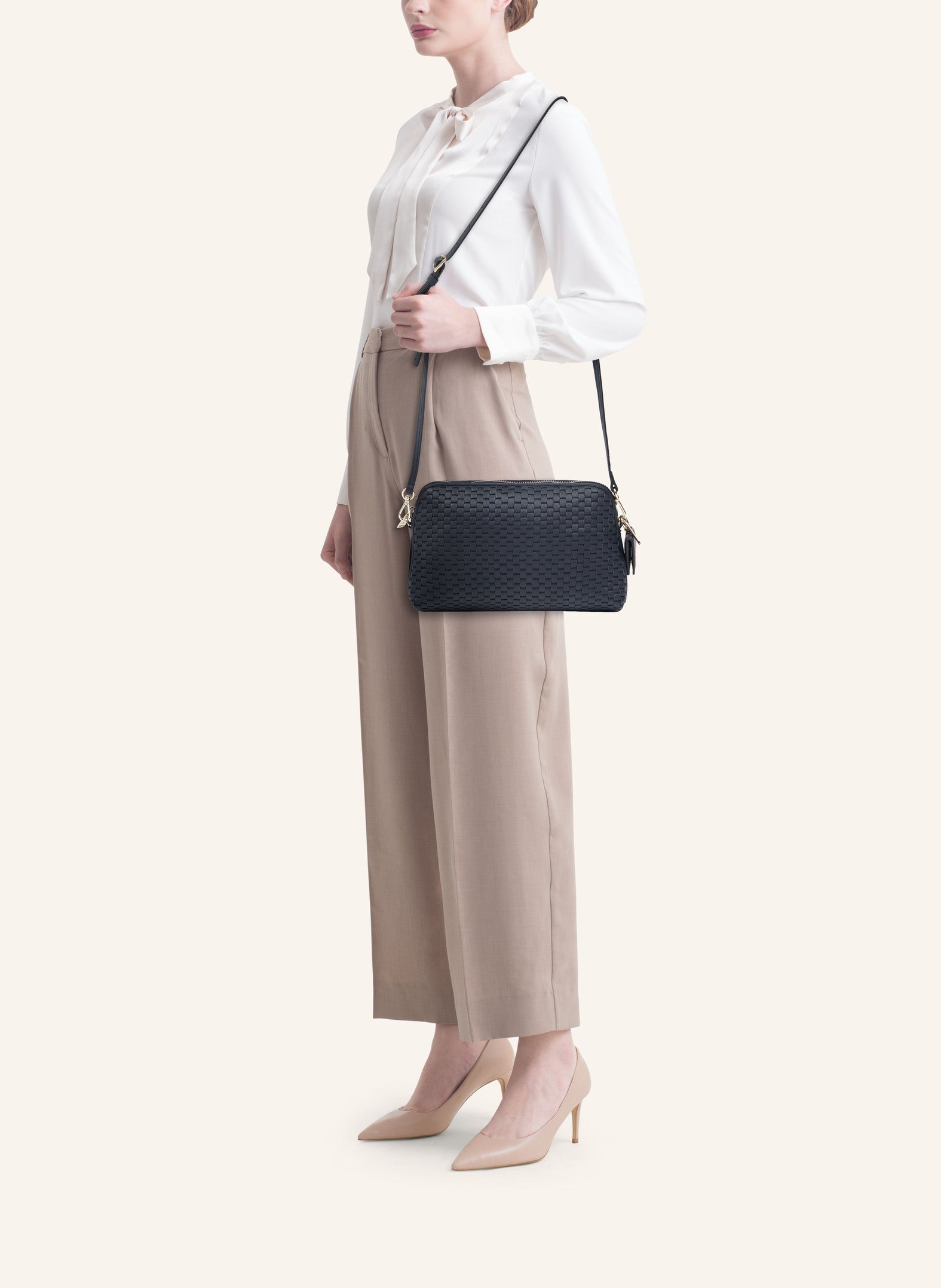 '1789' Regular Crossbody Bag Navy Blue