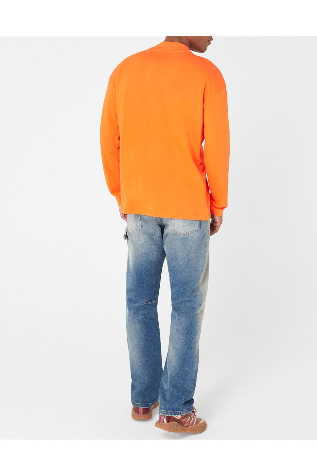 Heron Preston-OUTLET-SALE-CTNMB Logo Turtleneck Sweatshirt-ARCHIVIST