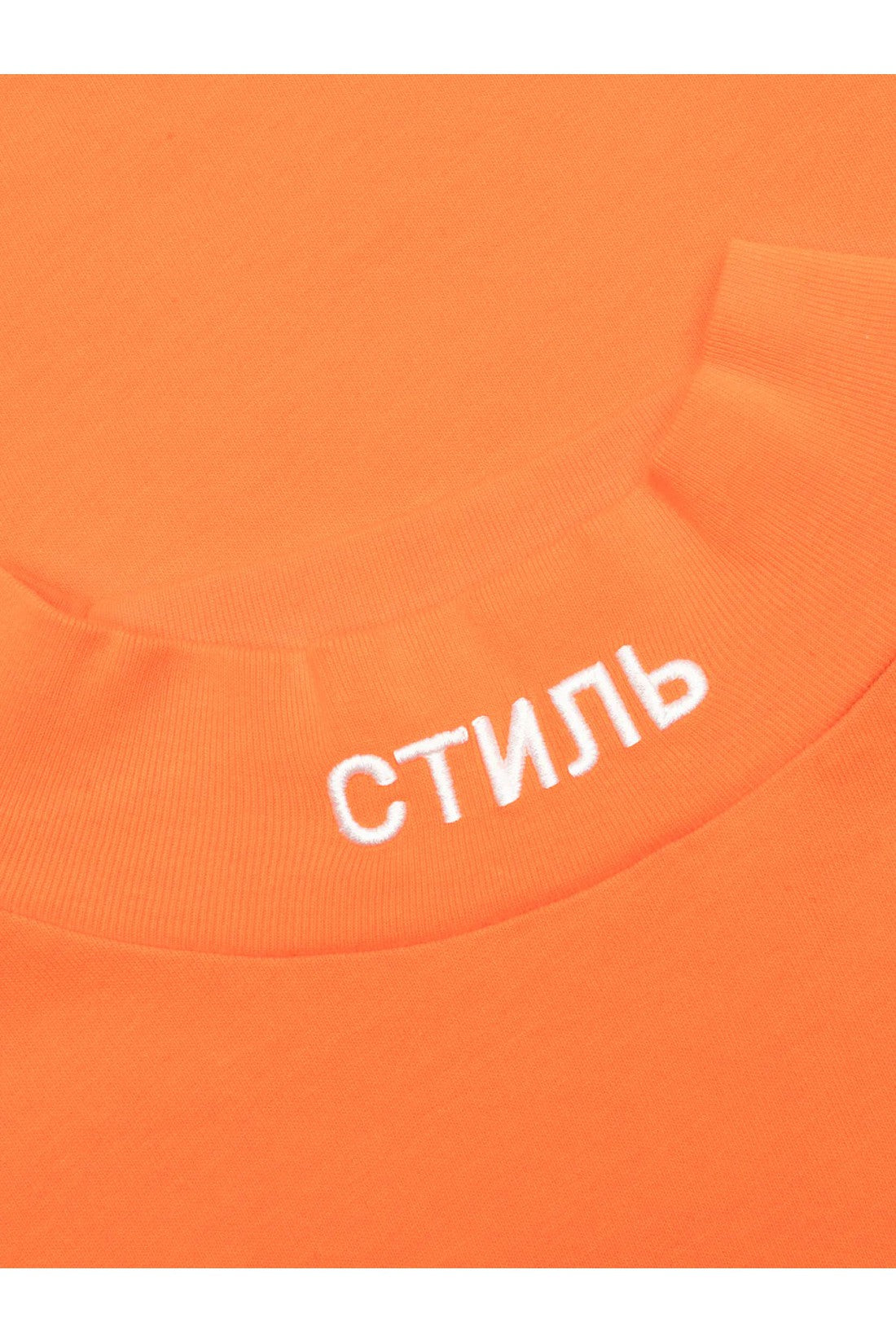 Heron Preston-OUTLET-SALE-CTNMB Logo Turtleneck Sweatshirt-ARCHIVIST