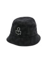 Isabel Marant-OUTLET-SALE-Haley Logo Bucket Hat-ARCHIVIST