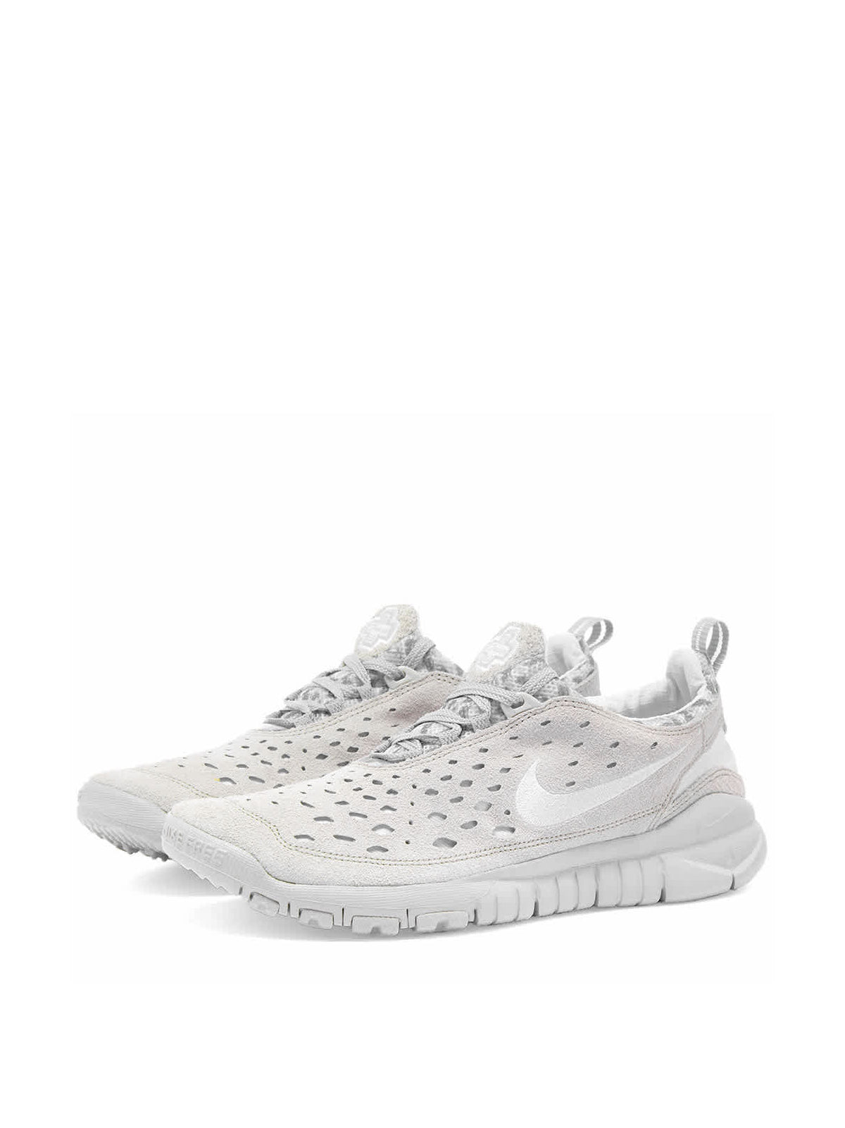 Nike-OUTLET-SALE-Free Run Trail Neutral Grey Sneakers-ARCHIVIST