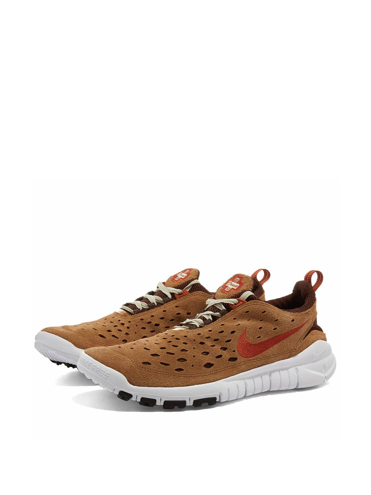 Nike-OUTLET-SALE-Free Run Trail Dk Driftwood Sneakers-ARCHIVIST