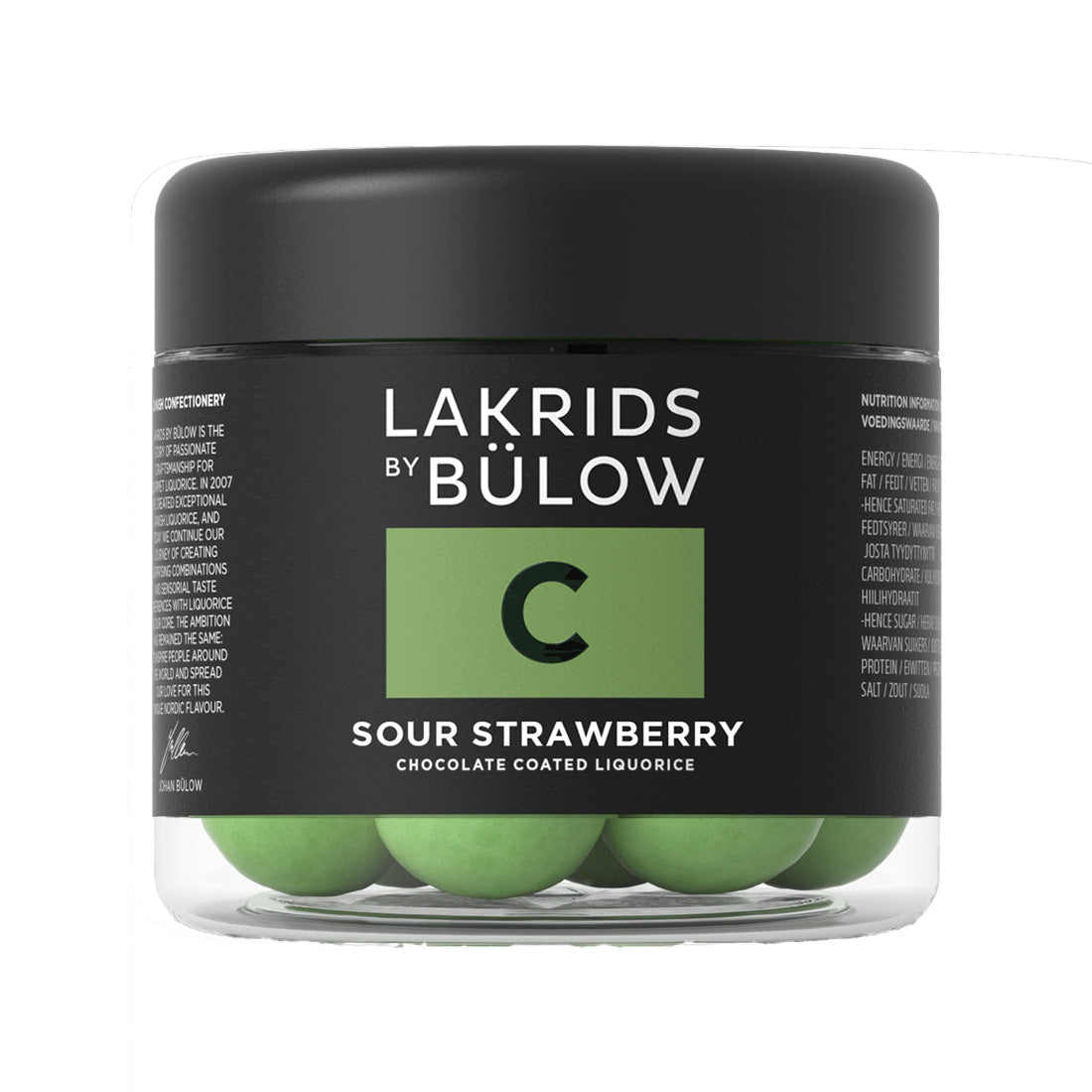 Genusskontor-LAKRIDS BÜLOW - C: Sour Strawberry-Black-Deal-Outlet-by-ARCHIVIST