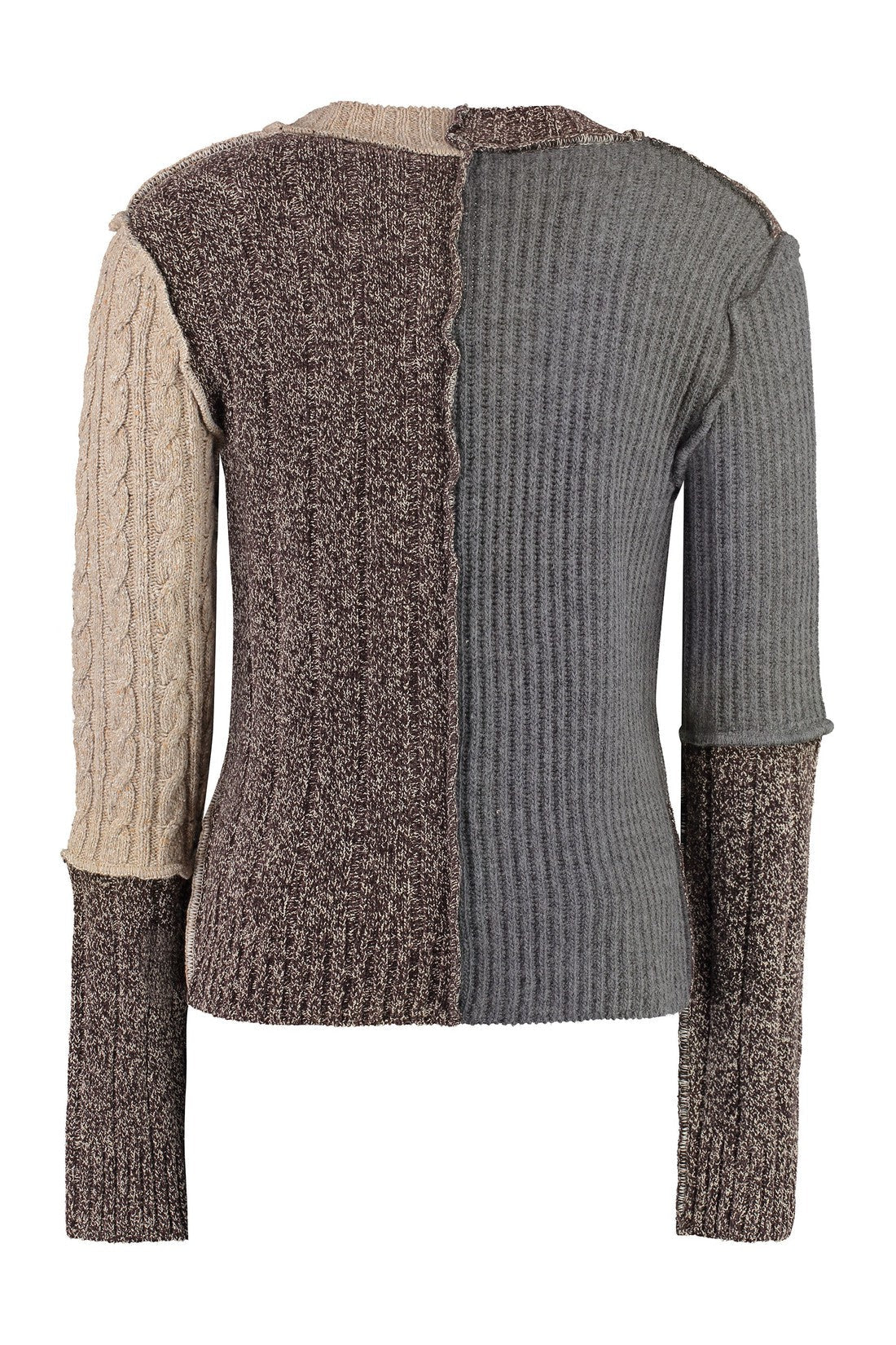 Dolce & Gabbana-OUTLET-SALE-Cable knit sweater-ARCHIVIST