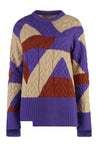 Malo-OUTLET-SALE-Cable knit sweater-ARCHIVIST