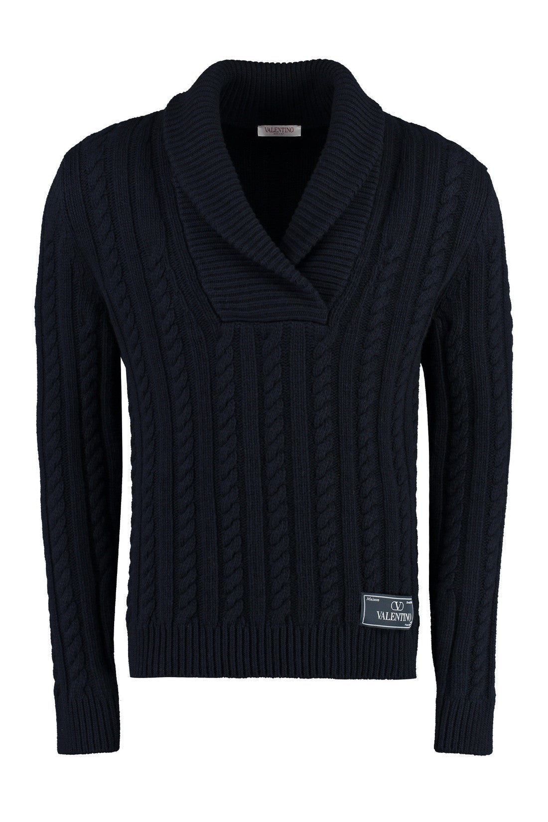 Valentino-OUTLET-SALE-Cable knit sweater-ARCHIVIST