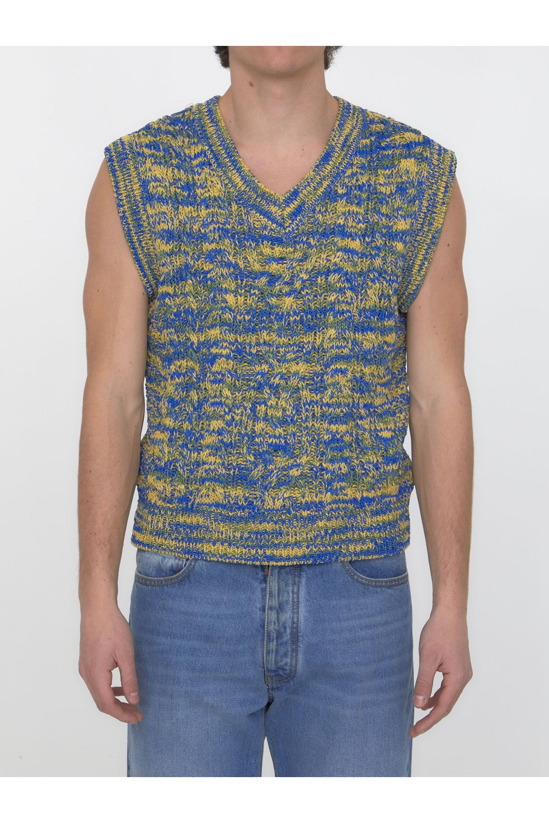 Andersson Bell-OUTLET-SALE-Cable-knit vest-ARCHIVIST