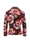 DOLCE & GABBANA-OUTLET-SALE-Cady blazer with Peonie Flower print-ARCHIVIST