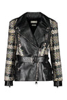 Alexander McQueen-OUTLET-SALE-Calf leather jacket-ARCHIVIST