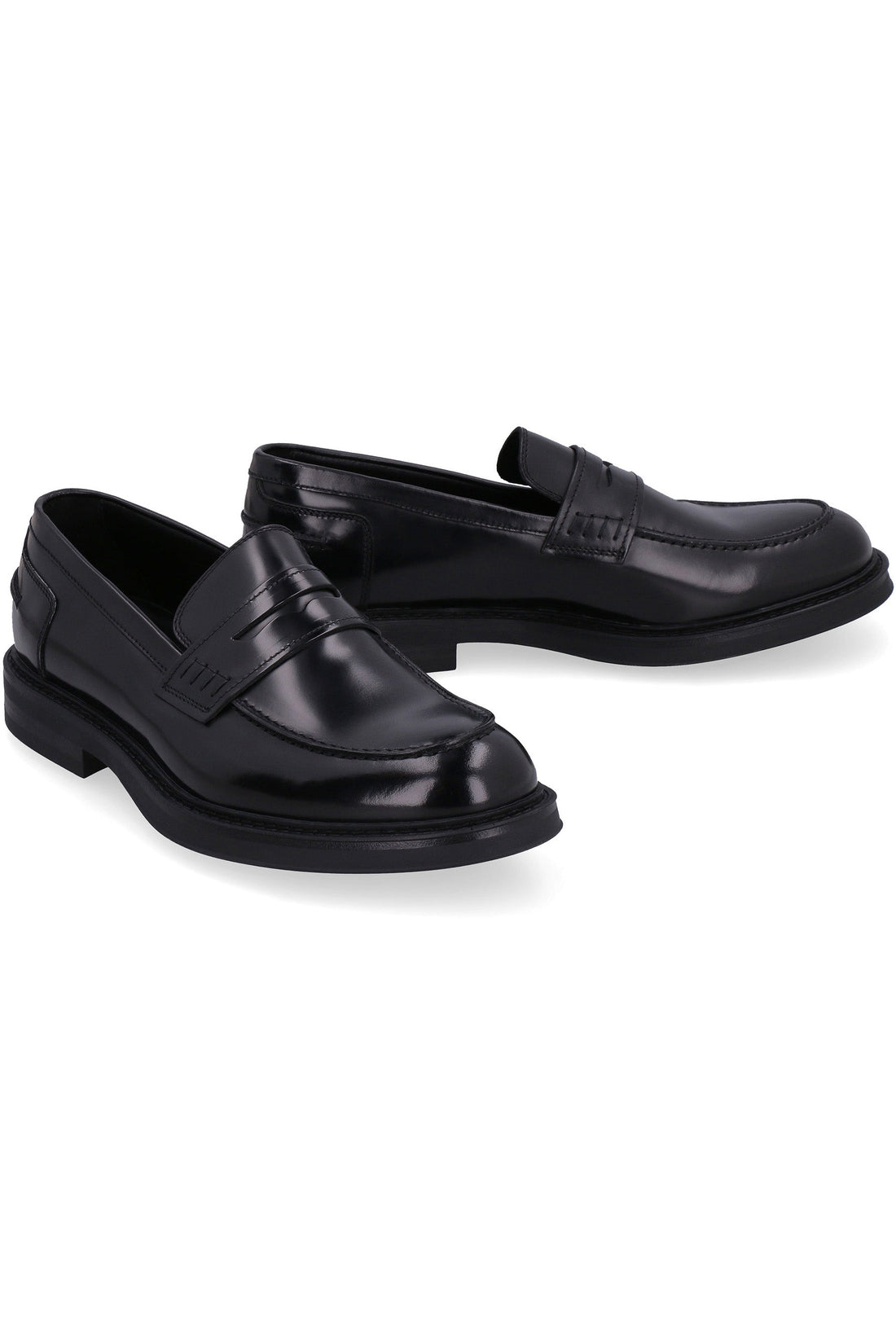 Doucal's-OUTLET-SALE-Calfskin loafers-ARCHIVIST