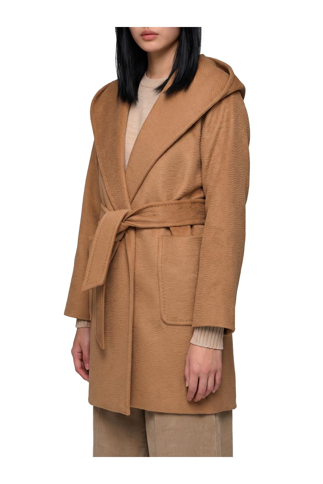 Max Mara-OUTLET-SALE-Camel Rialto dressing gown coat-ARCHIVIST