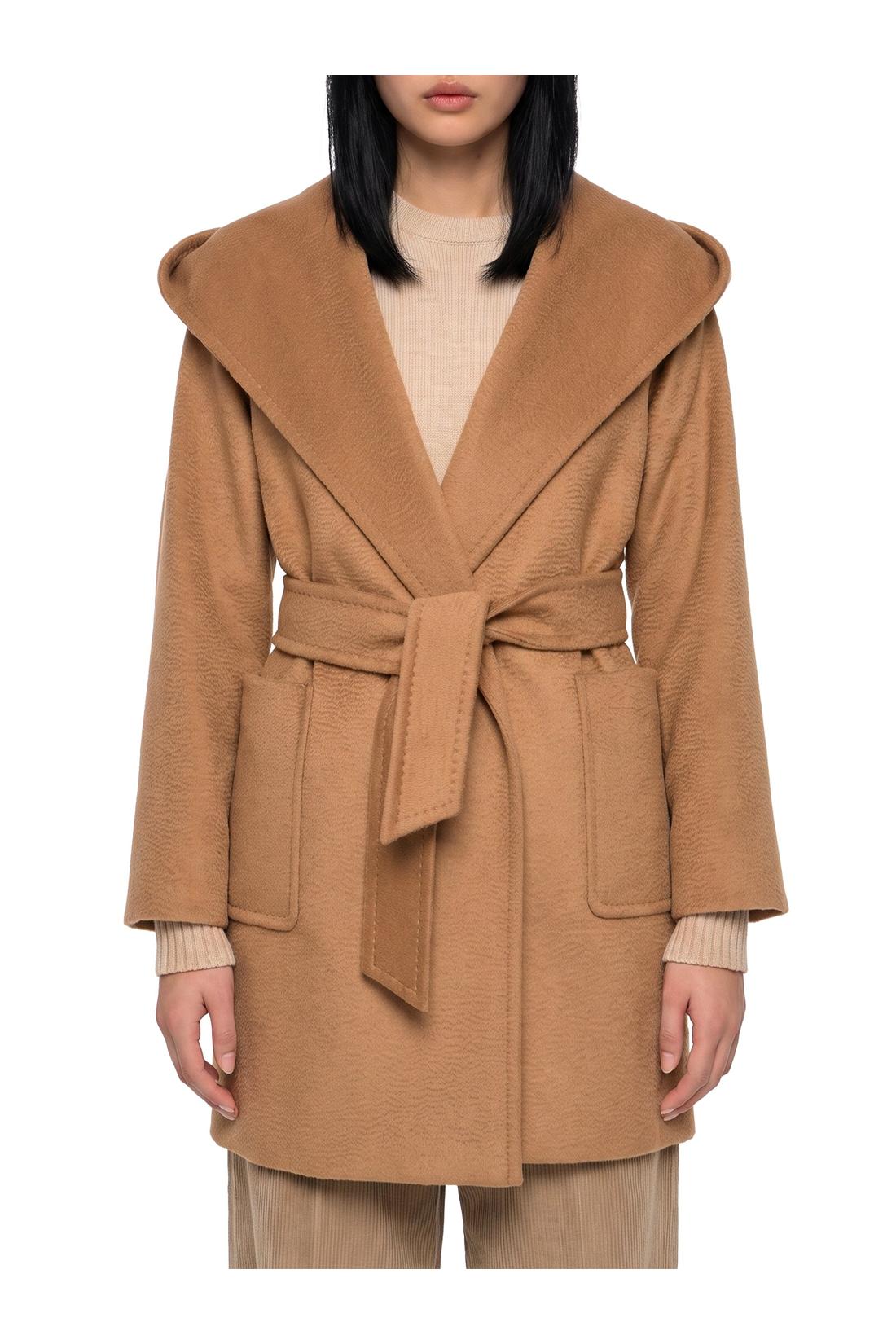 Max Mara-OUTLET-SALE-Camel Rialto dressing gown coat-ARCHIVIST