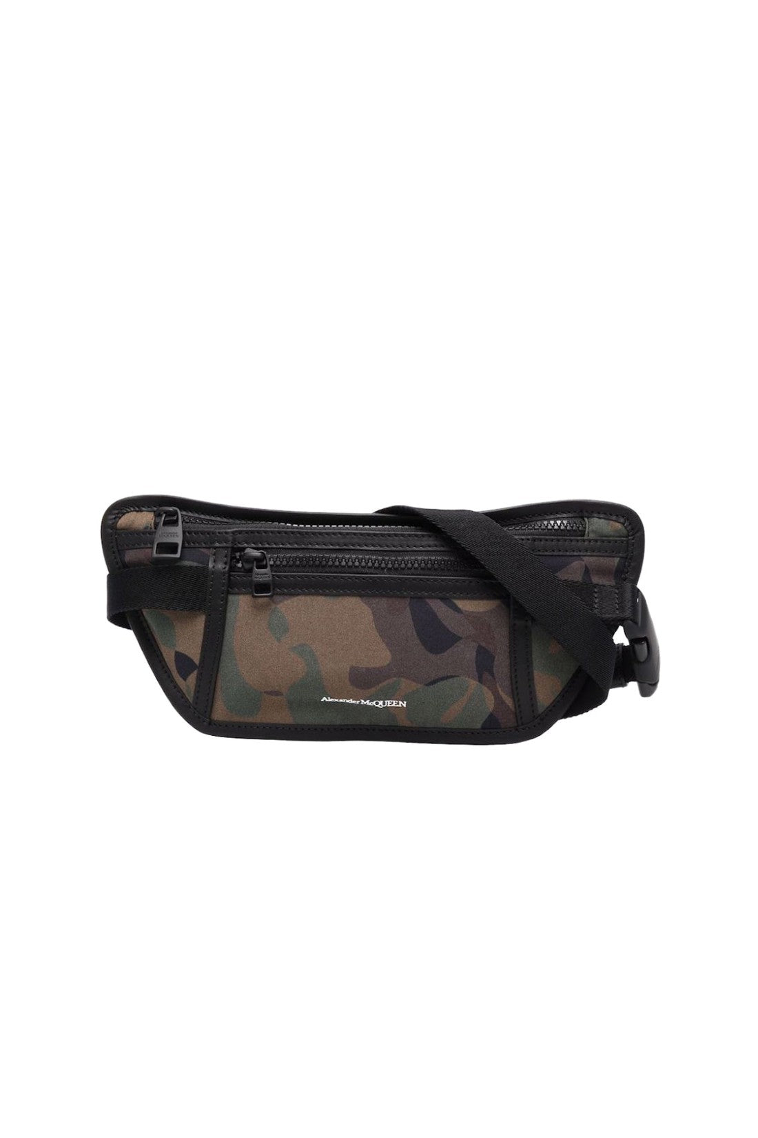 Alexander McQueen-OUTLET-SALE-Camouflage Logo Belt Bag-ARCHIVIST