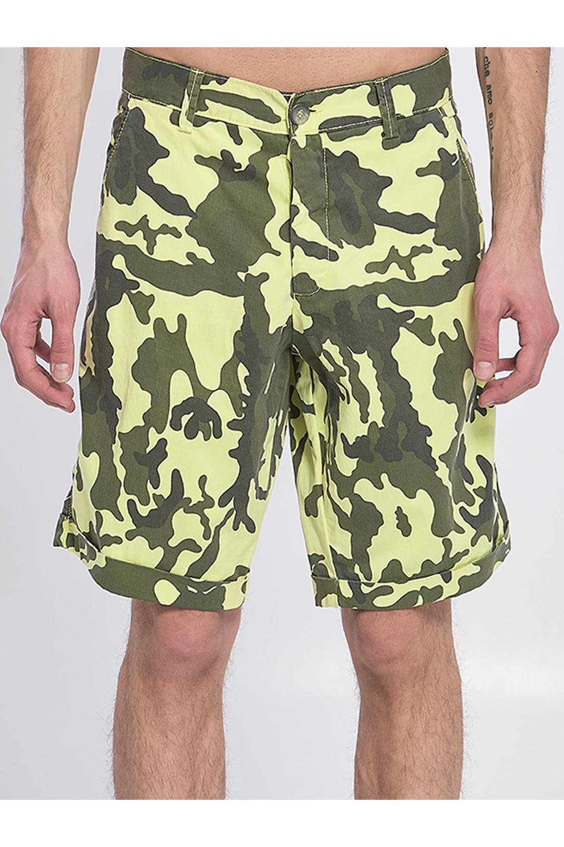 Basicon-OUTLET-SALE-Camouflage bermuda shorts-ARCHIVIST