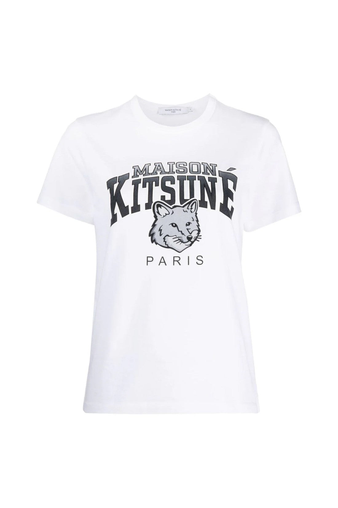 Maison KitsunÃ©-OUTLET-SALE-Campus Fox Logo T-Shirt-ARCHIVIST