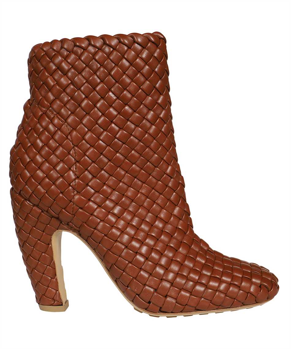 Bottega Veneta-OUTLET-SALE-Canalazzo heel leather ankle boots-ARCHIVIST