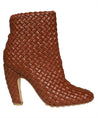 Bottega Veneta-OUTLET-SALE-Canalazzo heel leather ankle boots-ARCHIVIST