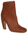 Bottega Veneta-OUTLET-SALE-Canalazzo heel leather ankle boots-ARCHIVIST