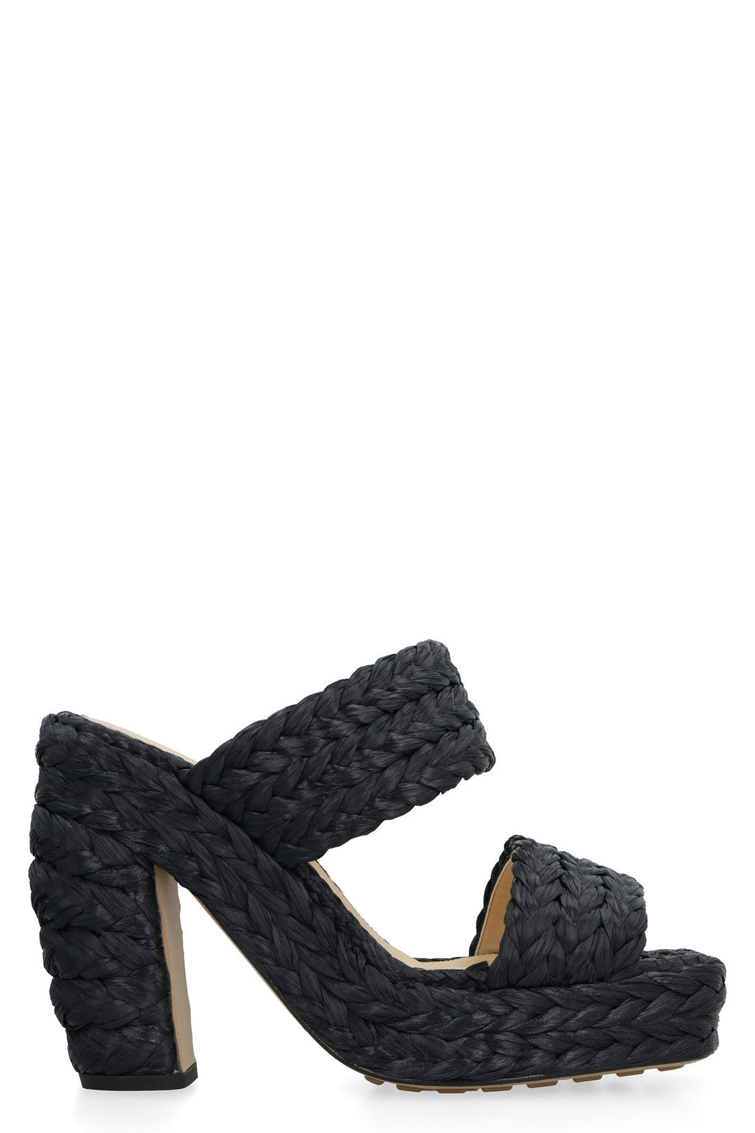 Bottega Veneta-OUTLET-SALE-Canalazzo raffia mules-ARCHIVIST